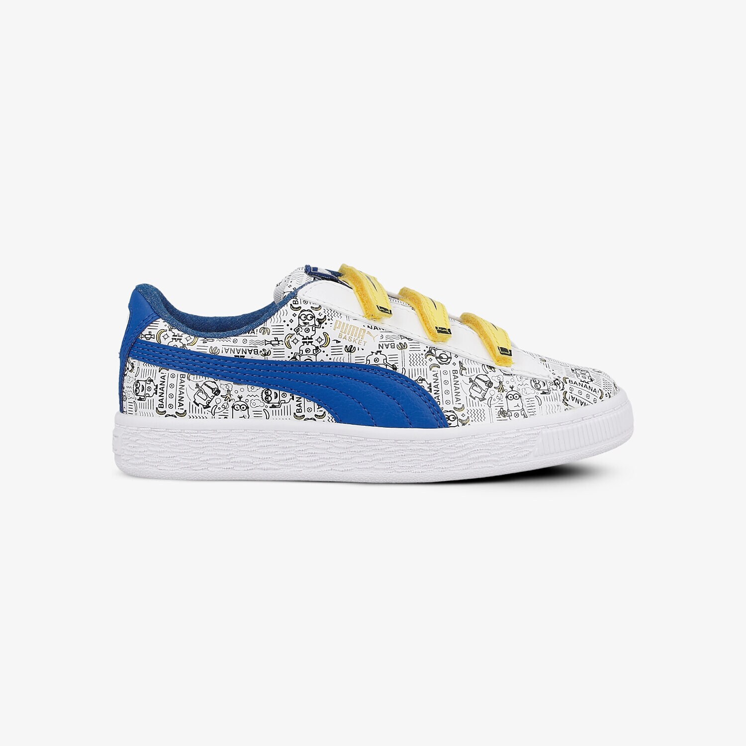 dětské tenisky PUMA MINIONS BASKET V PS 36401201 BÍLÁ