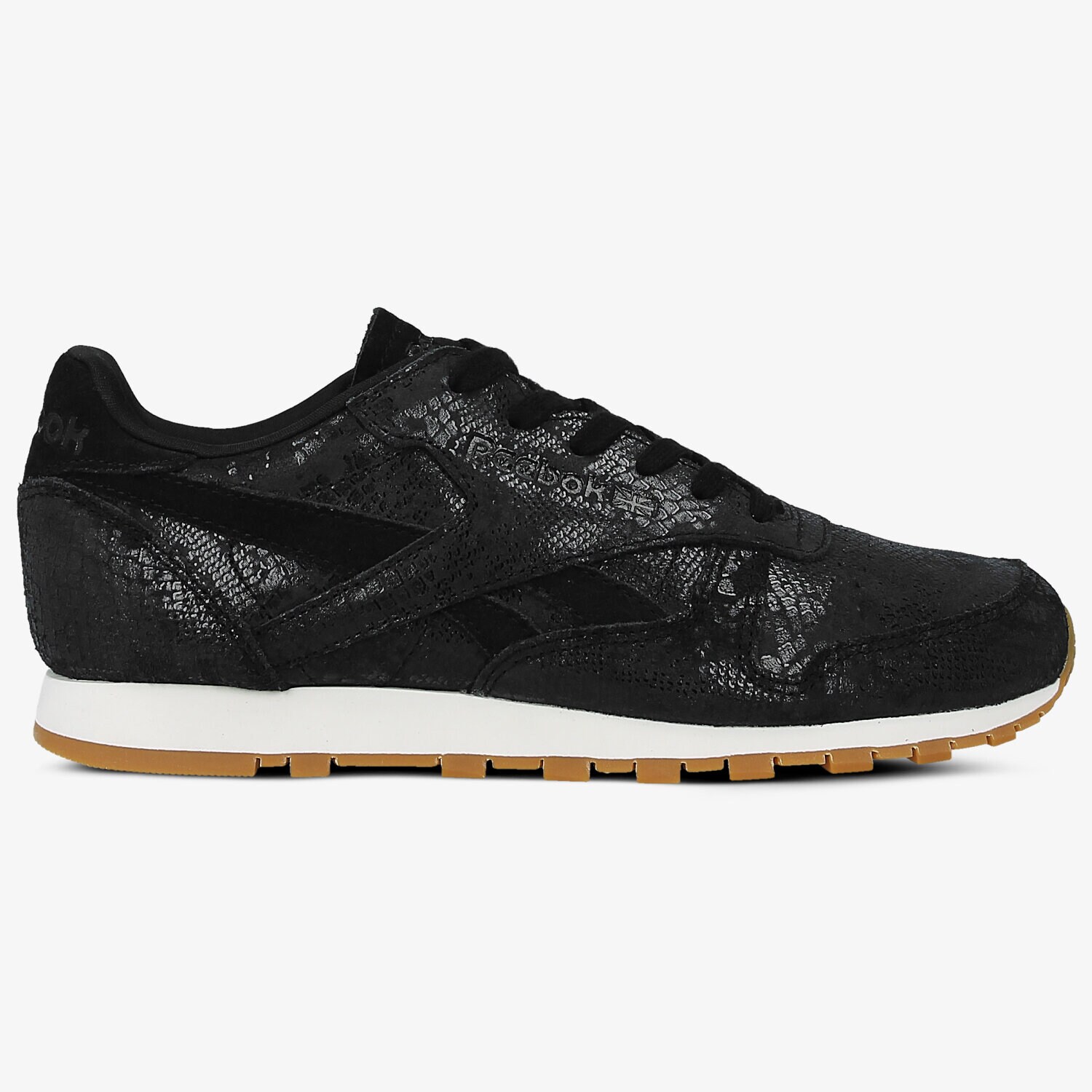 dámské tenisky REEBOK CL LTHR CLEAN EXOTICS BS8229 ČERNÁ