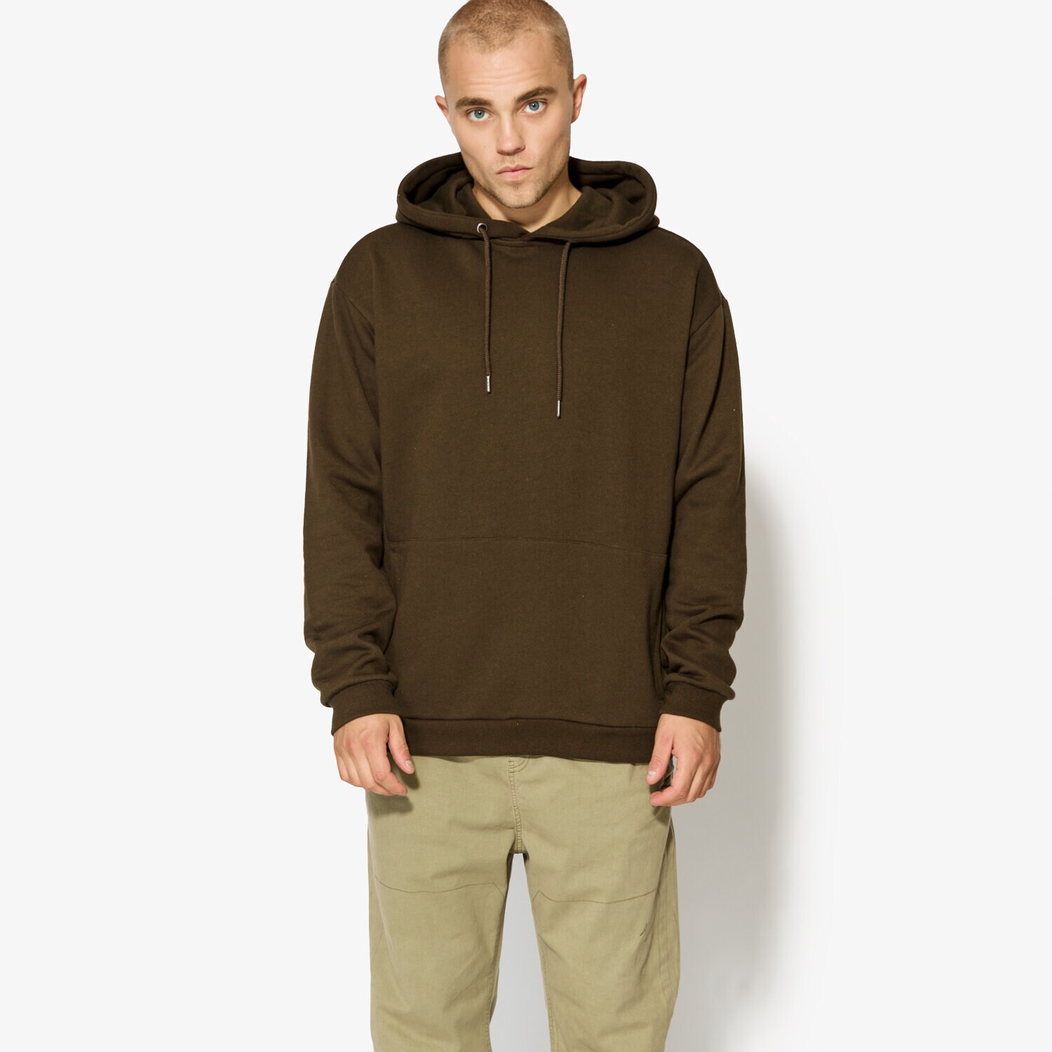 pánská mikina CONFRONT MIKINA LOUIS CF37BLM02001 KHAKI