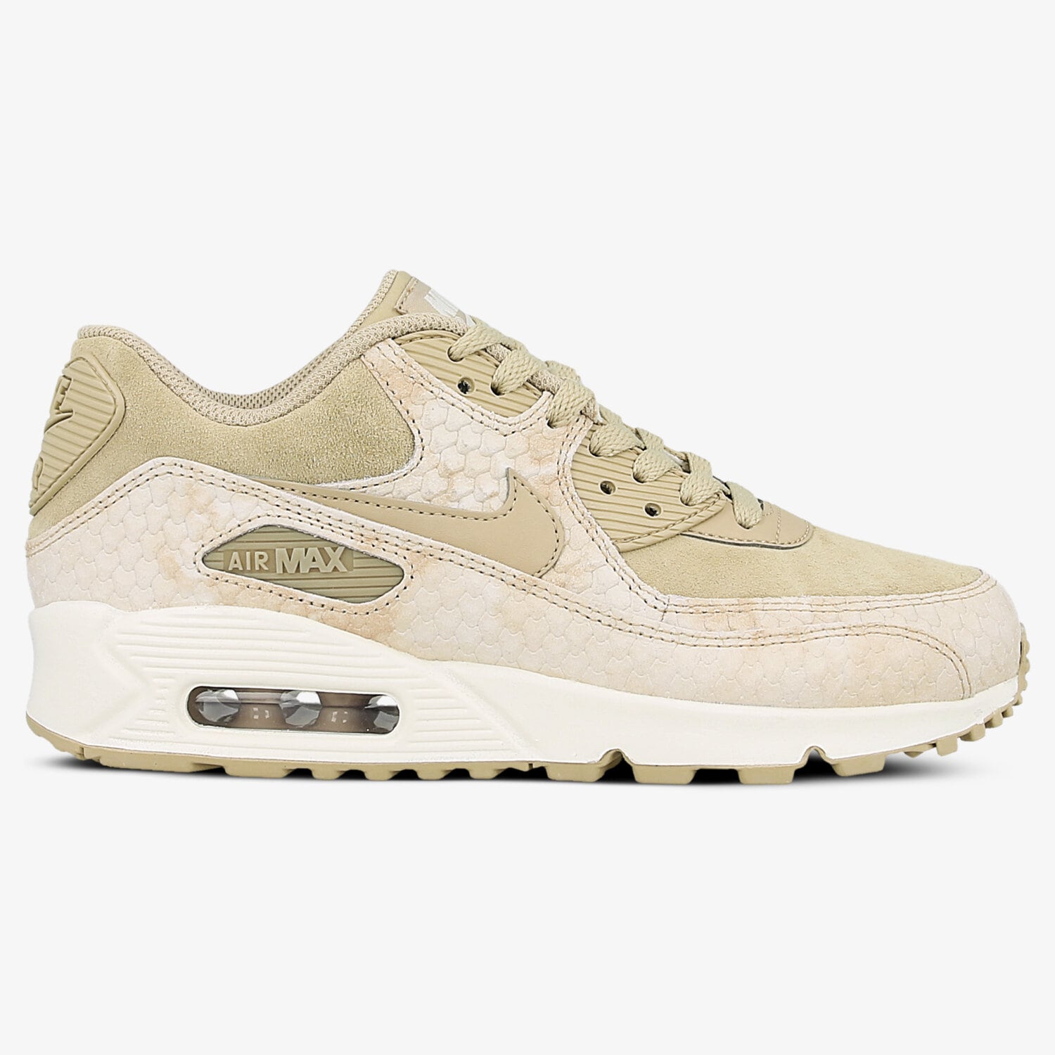 dámské tenisky NIKE WMNS AIR MAX 90 PRM 896497200 BÉŽOVÁ