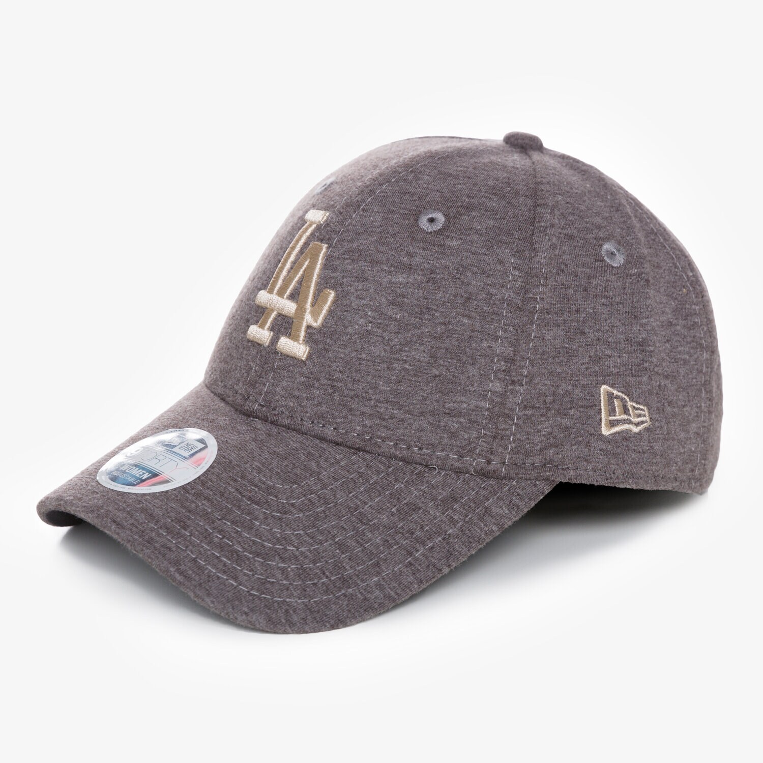 dětská kšiltovka NEW ERA ČEPICE W JERSEY ESS LA DODGERS GRH/KHK 80524873 ŠEDÁ