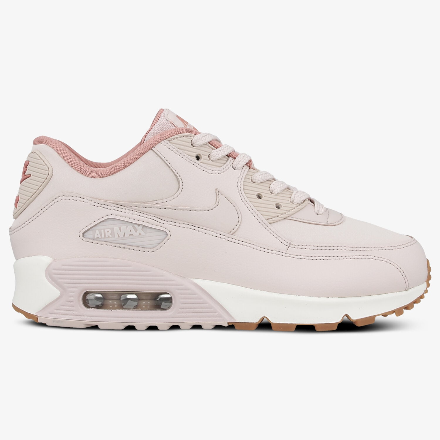 dámské tenisky NIKE WMNS AIR MAX 90 LEA 921304600 RŮŽOVÁ