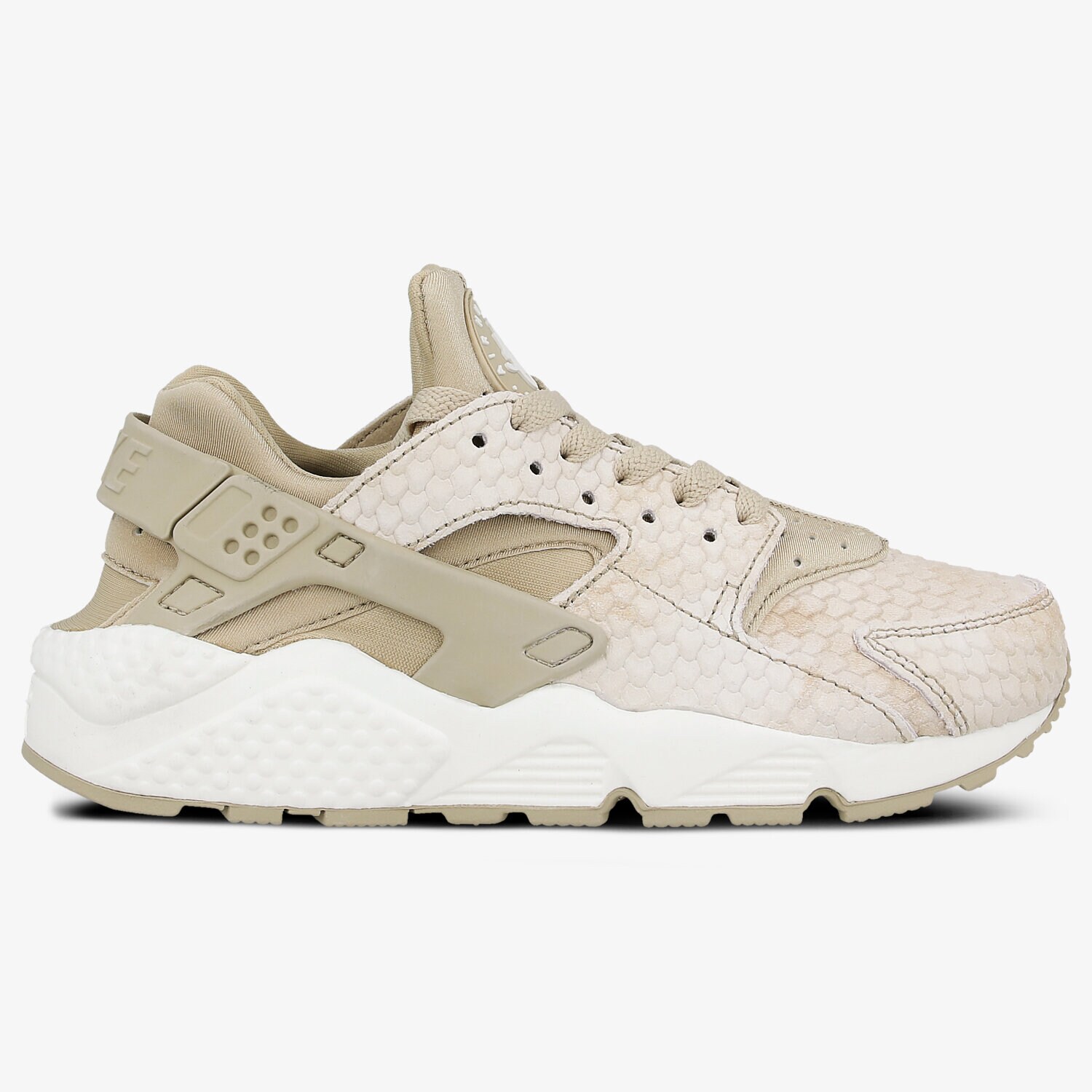 dámské tenisky NIKE AIR HUARACHE RUN PRM 683818201 BÉŽOVÁ