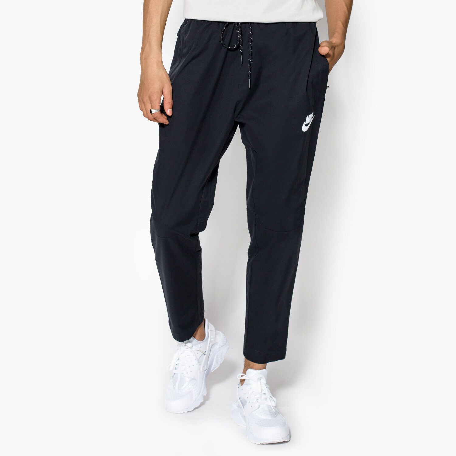 pánské kalhoty NIKE KALHOTY  AV15 PANT WVN 861760010 ČERNÁ