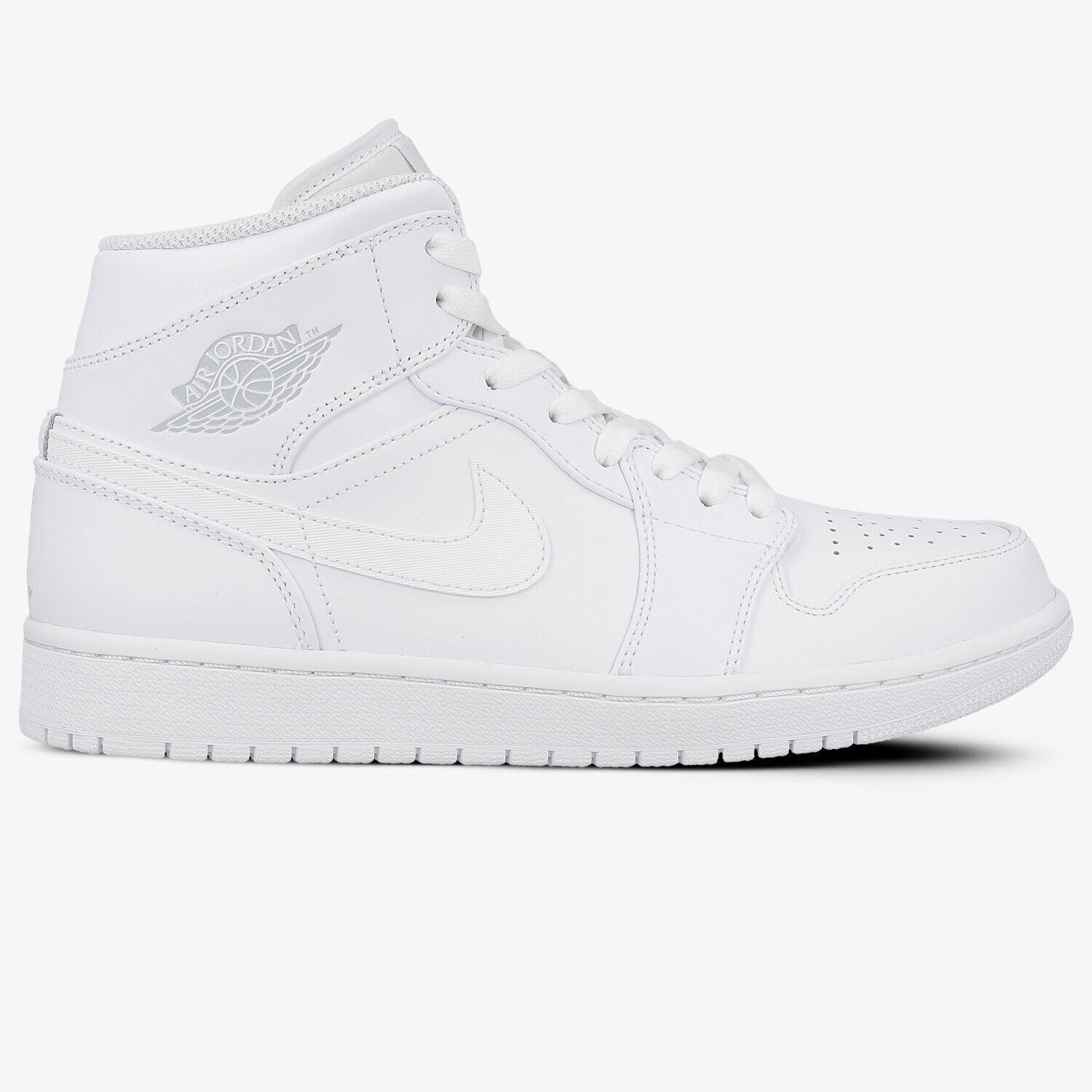 pánské tenisky JORDAN AIR 1 MID  554724-104 BÍLÁ