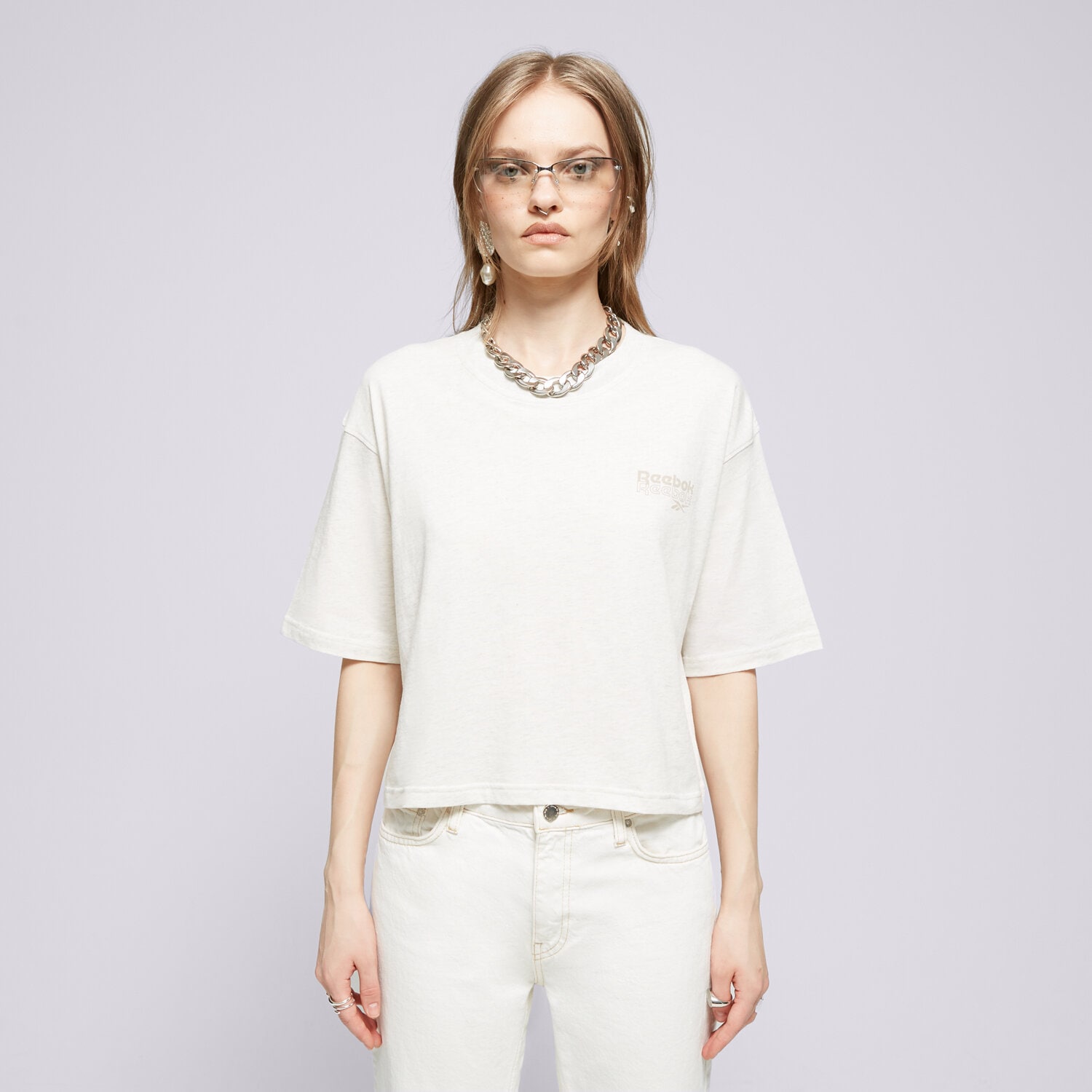 dámské tričko REEBOK TRIČKO RIE 100075401 BÉŽOVÁ