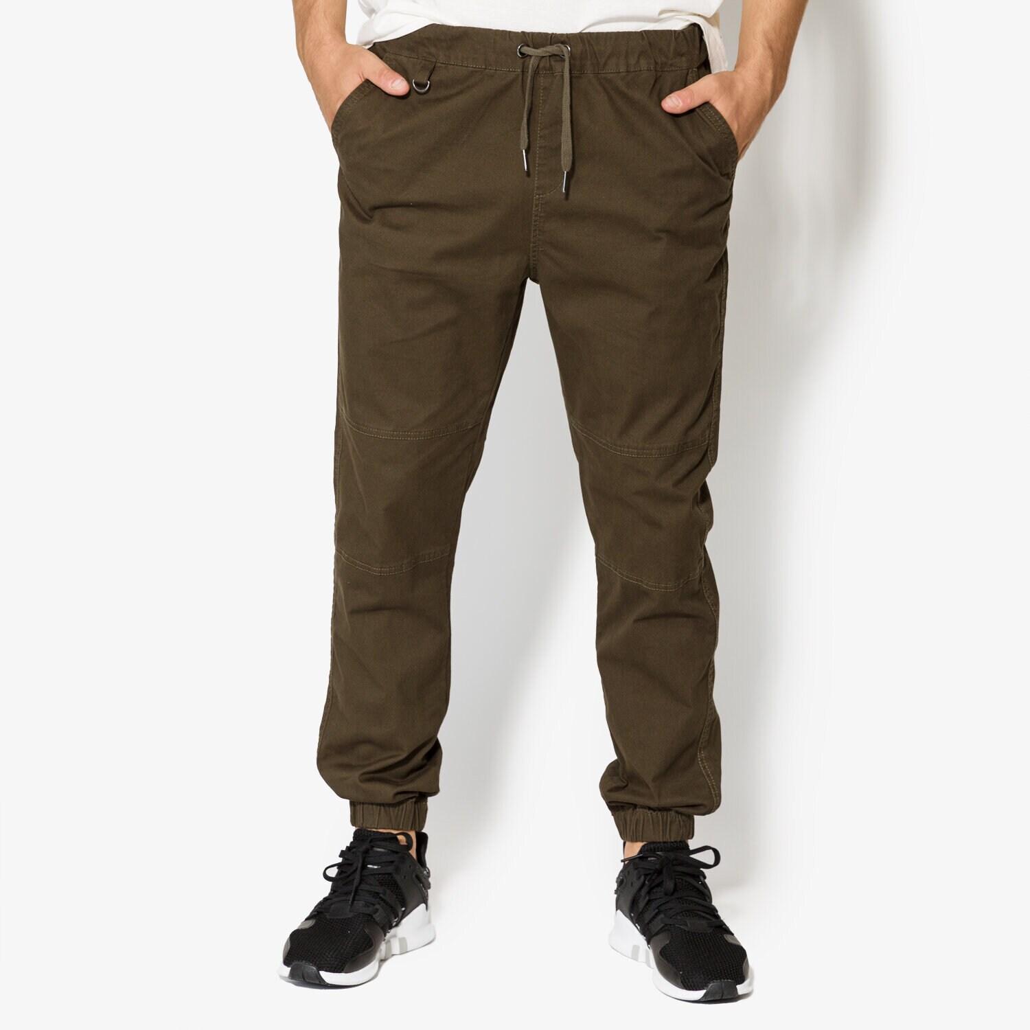 pánské kalhoty CONFRONT KALHOTY  MASTIC CF37SPM04002 KHAKI