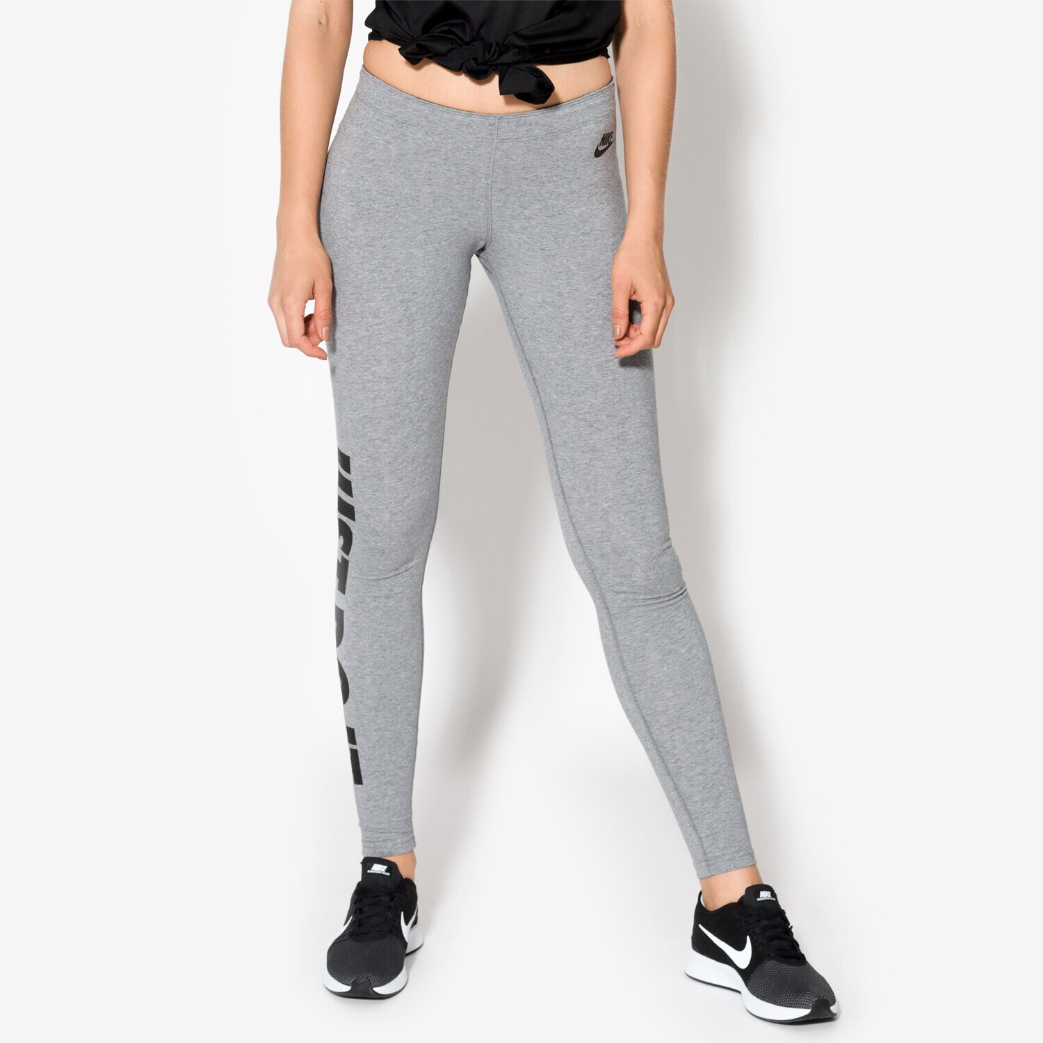 dámské kalhoty NIKE LEGGINGS LEG A SEE LGGNG JDI 726085092 ŠEDÁ