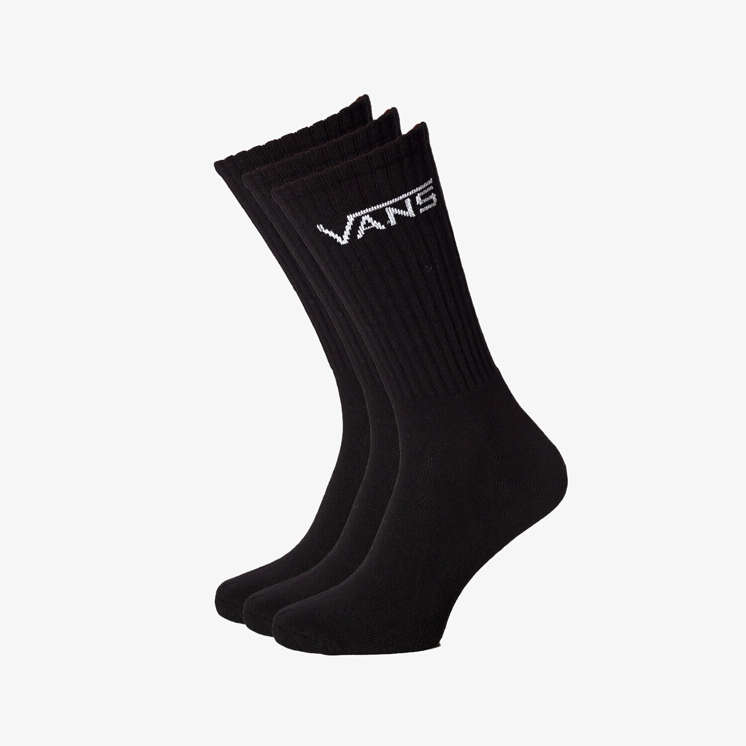 dámské ponožky VANS PONOŽKY ALISO HIP PACK (9.5-13, 3PK) VN000XSEBLK1 ČERNÁ