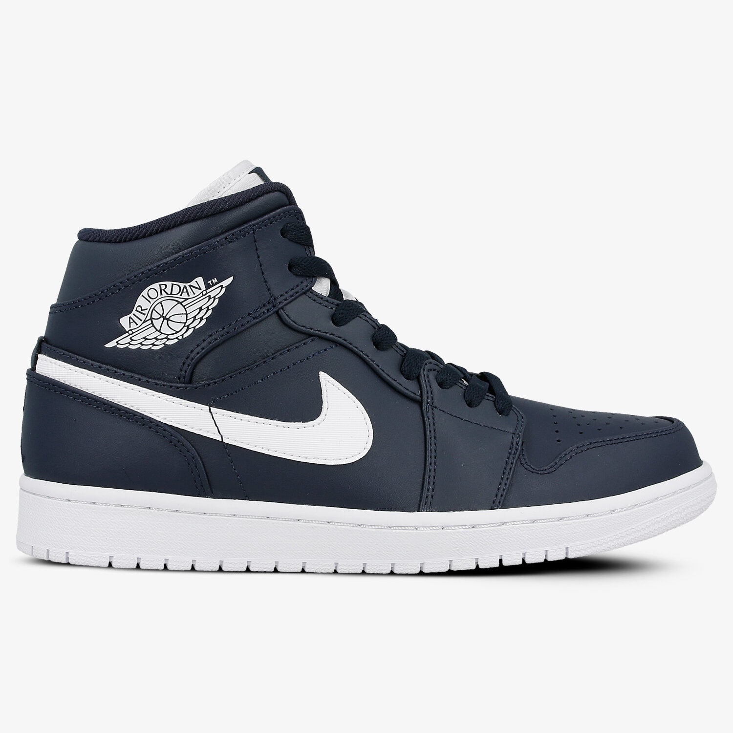 pánské tenisky JORDAN AIR 1 MID  554724402 TMAVOMODRÁ