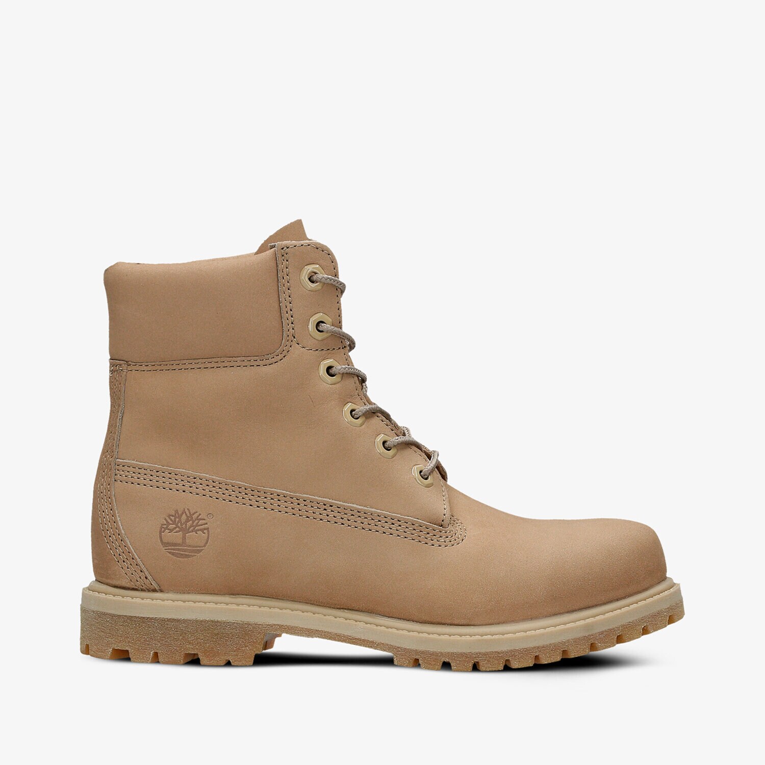 dámské kotníkové boty TIMBERLAND PREMIUM 6 INCH BOOT - W A1K3Y BÉŽOVÁ