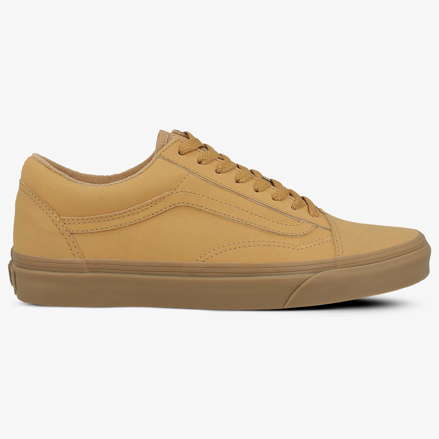 pánské skate boty (skateboardové) VANS UA OLD SKOOL VA38G1OTS HNĚDÁ