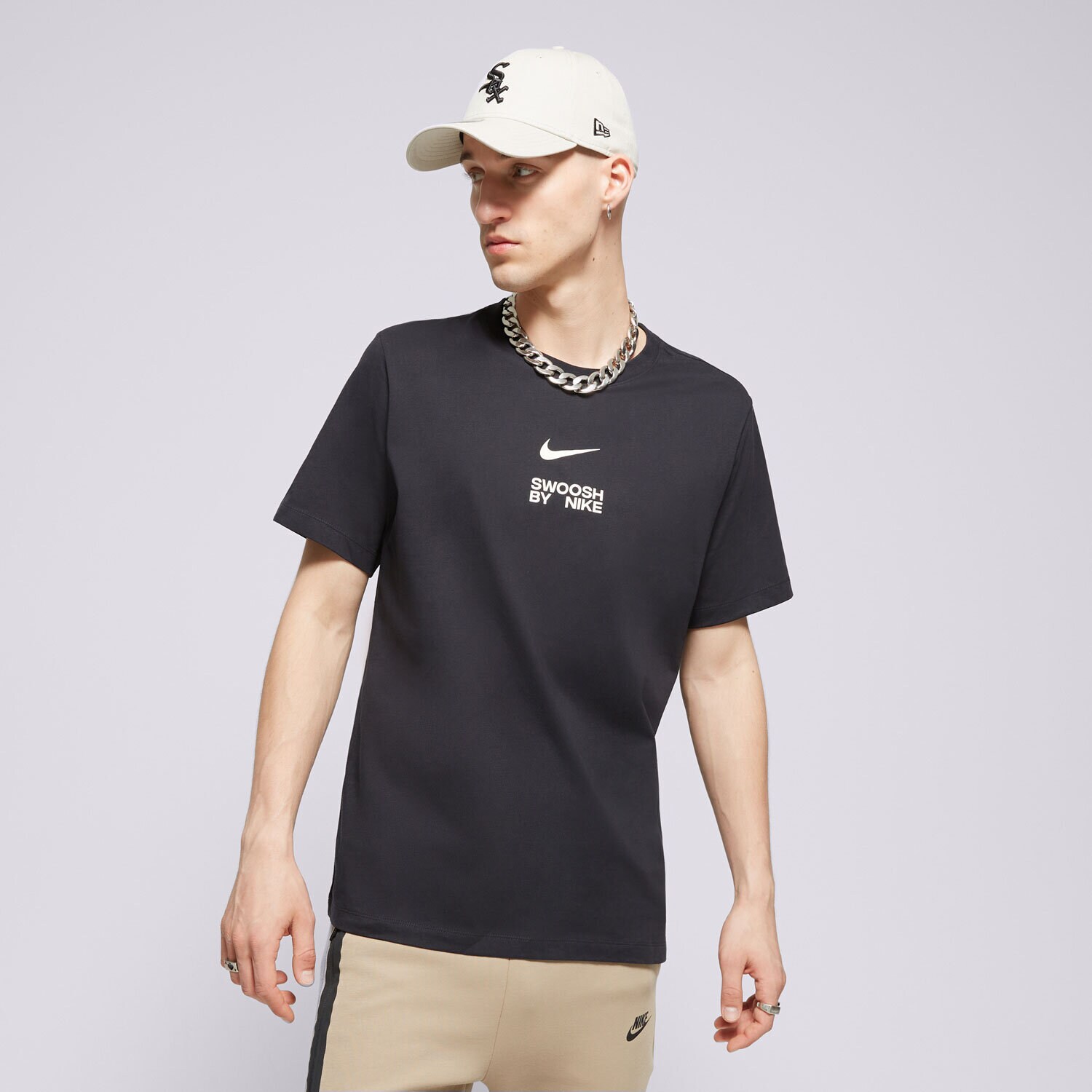 pánské tričko NIKE TRIČKO NIKE SPORTWEAR FD1244-010 ČERNÁ