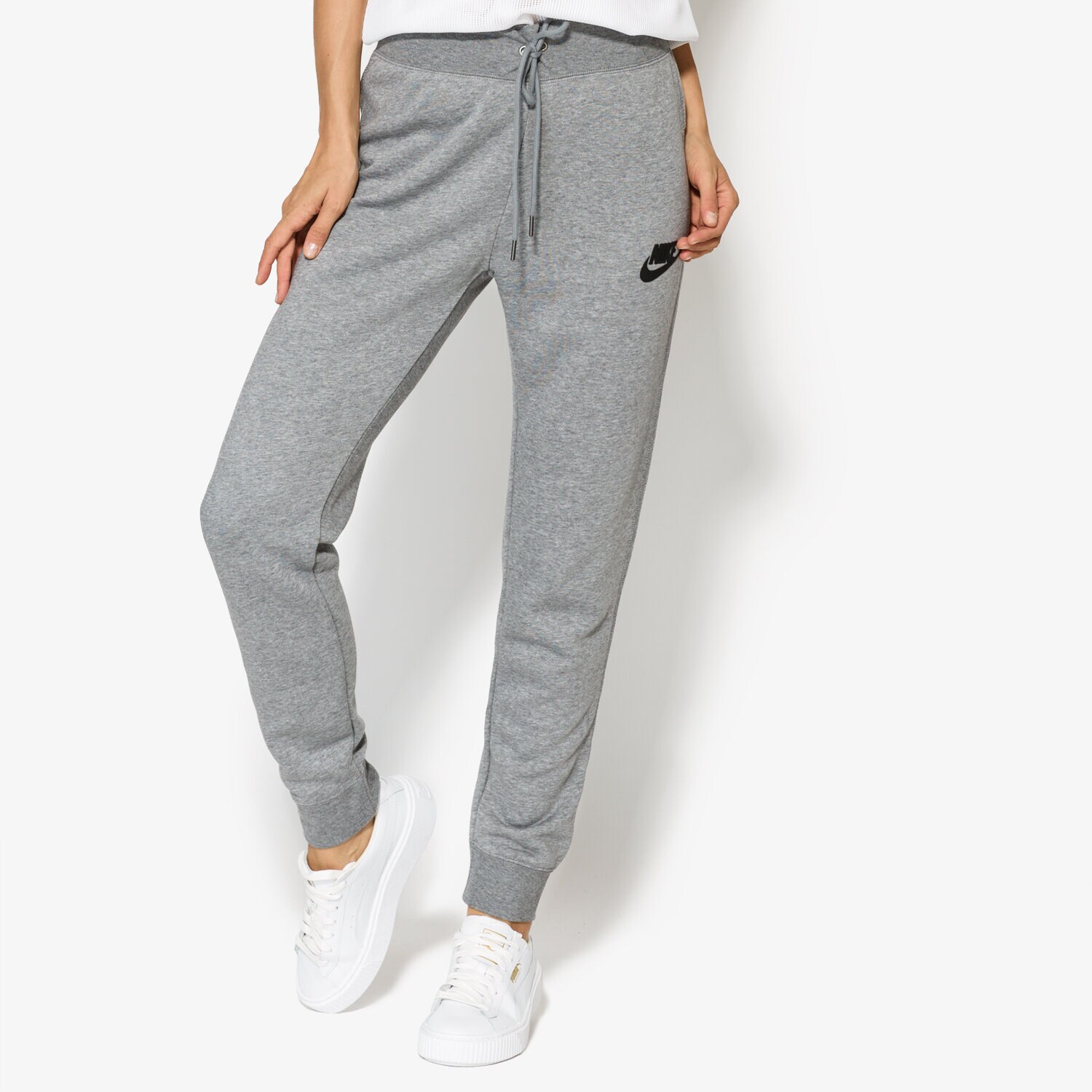 dámské kalhoty NIKE KALHOTY  MODERN PANT TIGHT 894842091 ŠEDÁ