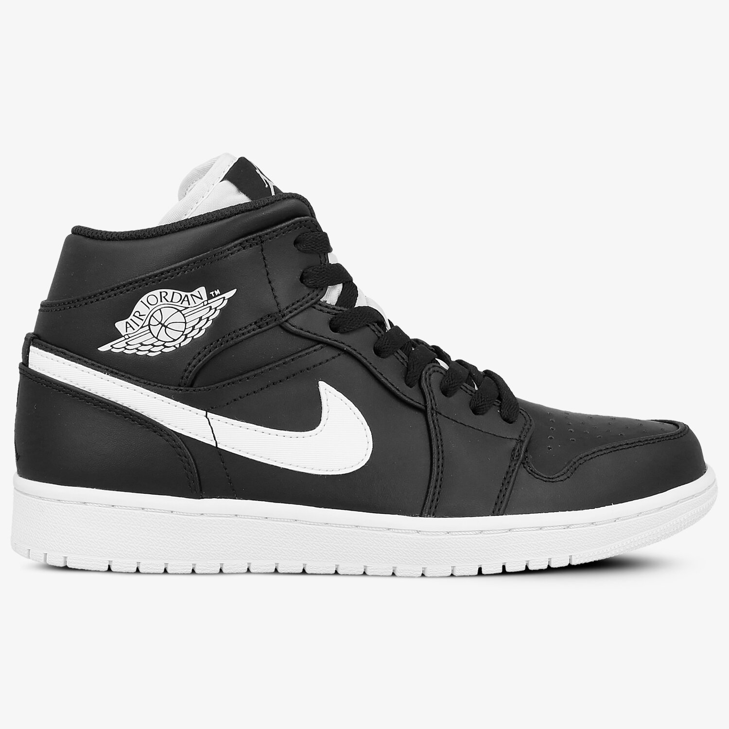 pánské tenisky JORDAN AIR 1 MID  554724038 ČERNÁ