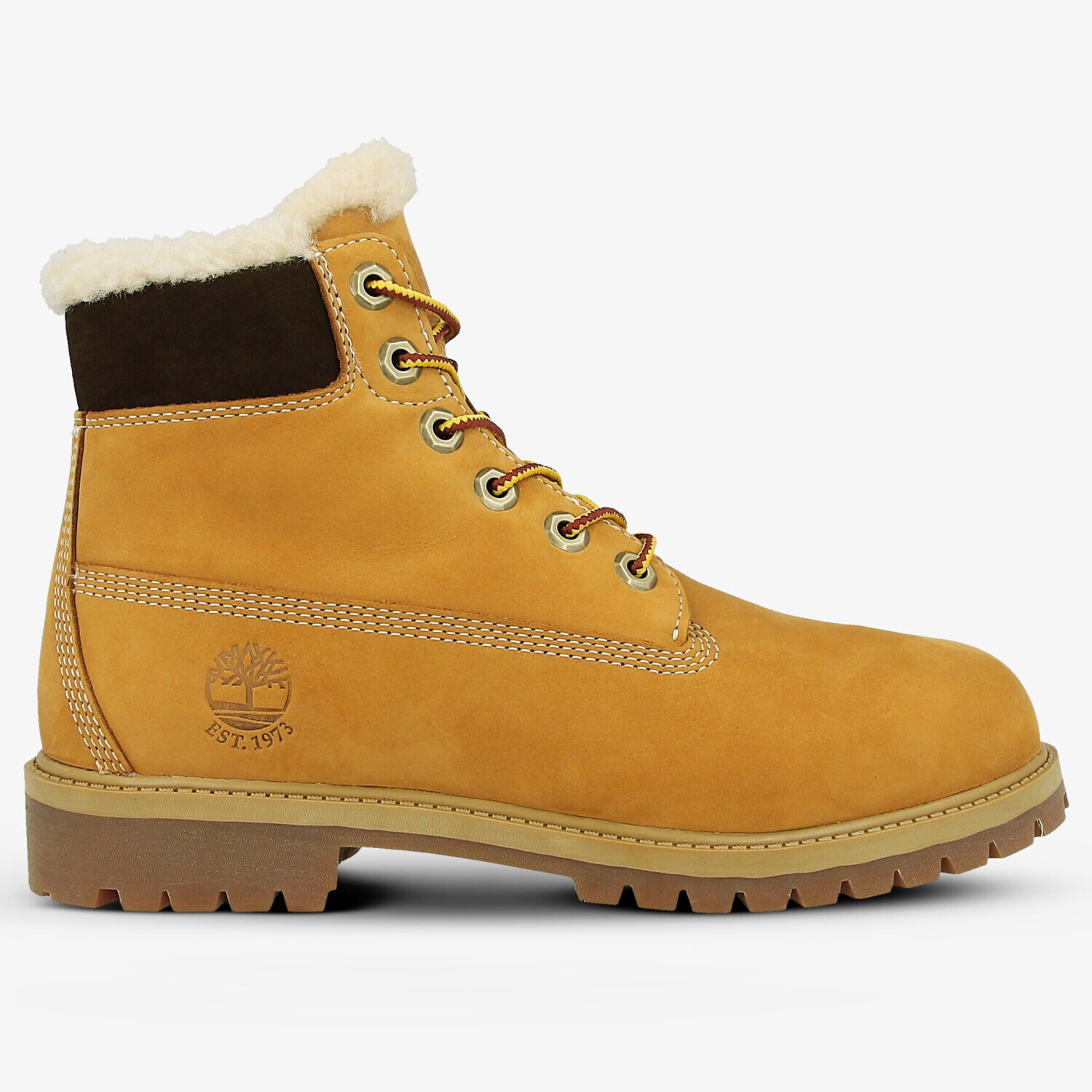 dětské kotníkové boty TIMBERLAND 6 IN PRMWPSHEARLING LINED LINED TB1A1BEI2311 ŽLUTÁ