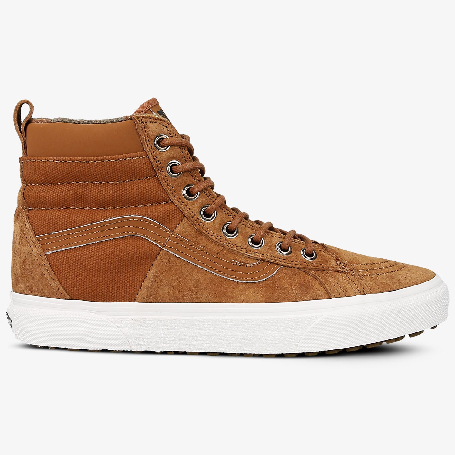 pánské skate boty (skateboardové) VANS UA SK8-HI 46 MTE DX VA3DQ5OGT HNĚDÁ