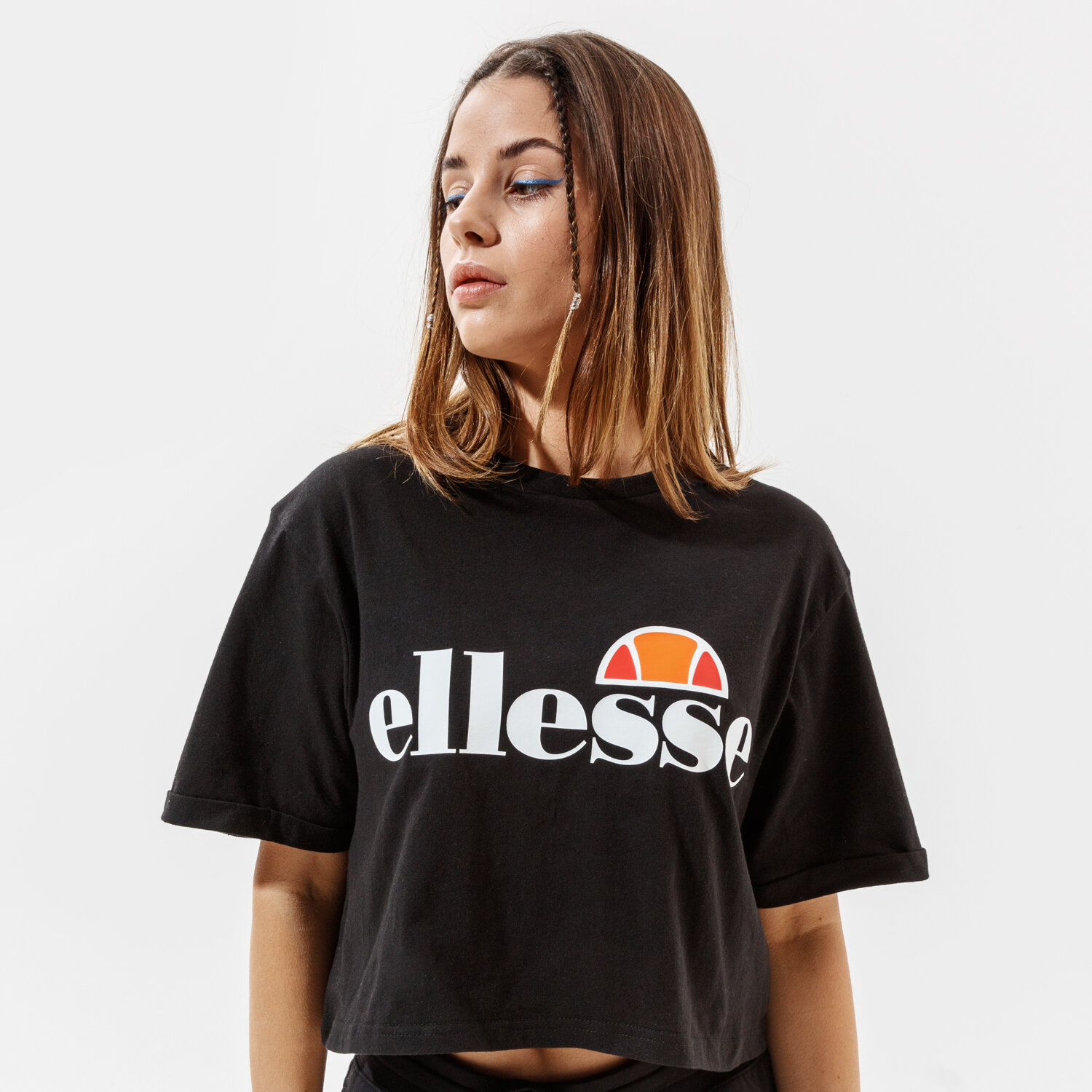 dámské tričko ELLESSE TRIČKO ALBERTA BLK SGS04484001 ČERNÁ