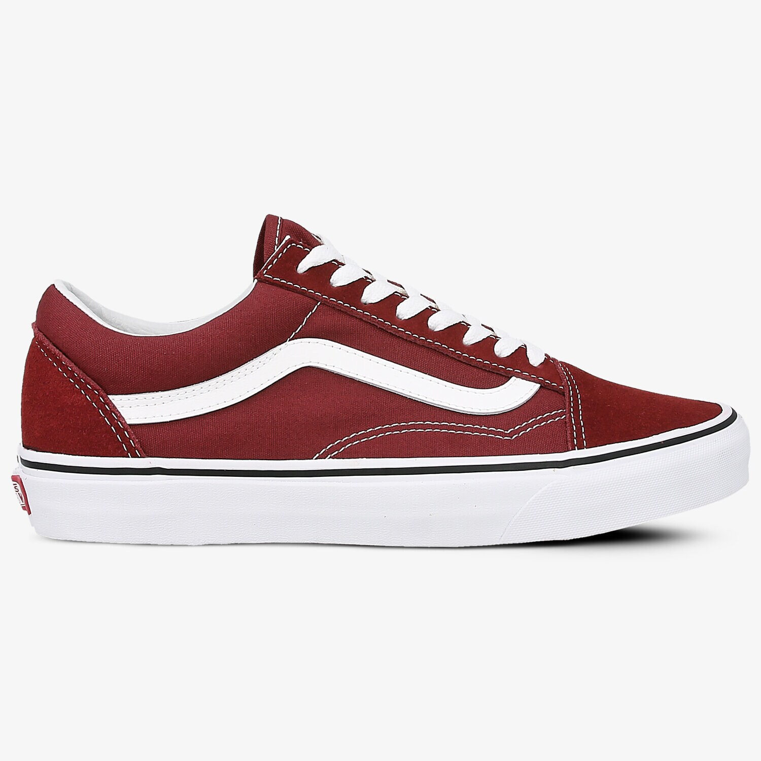 pánské skate boty (skateboardové) VANS UA OLD SKOOL VA38G1OVK BORDOVÁ