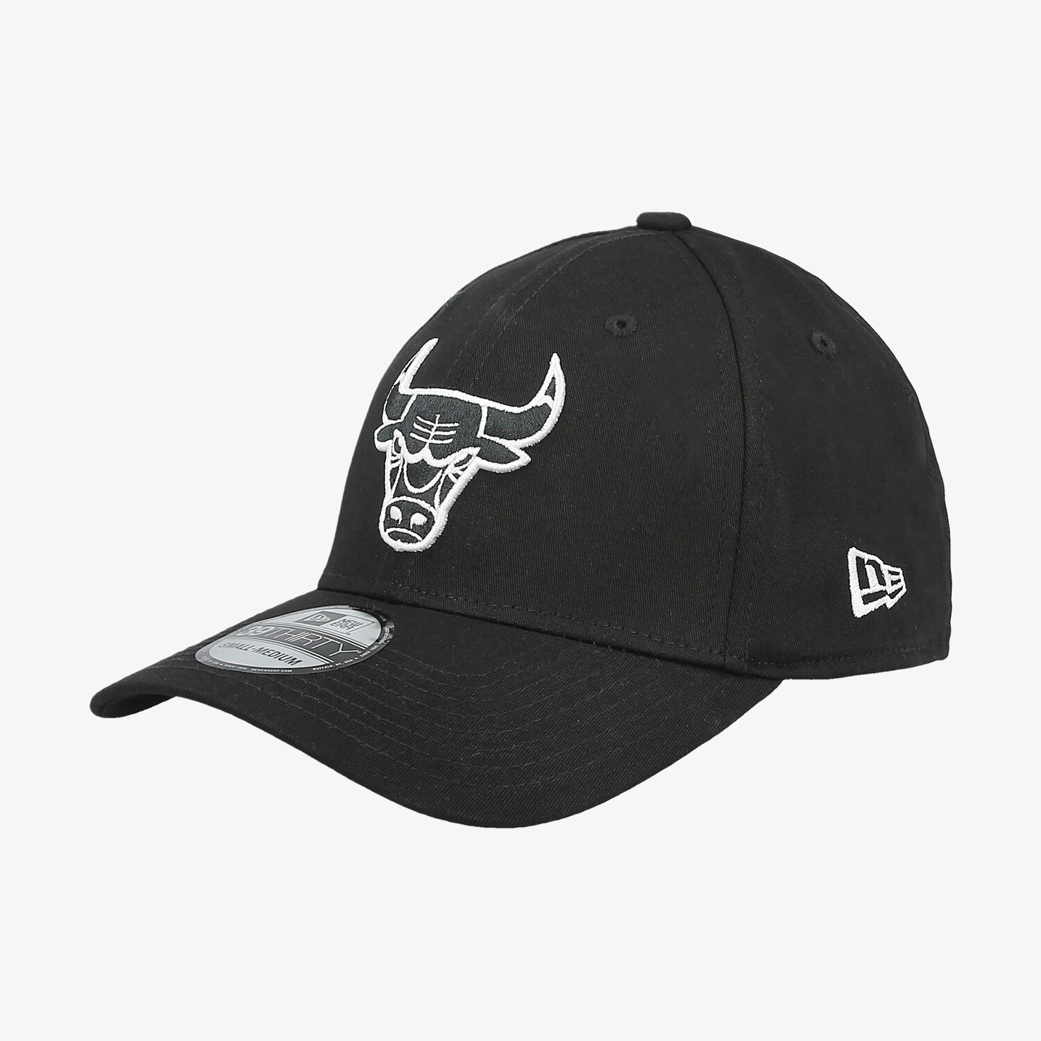 dětská kšiltovka NEW ERA ČEPICE MONOCHROME CHI BULLS BLK 80524519 ČERNÁ