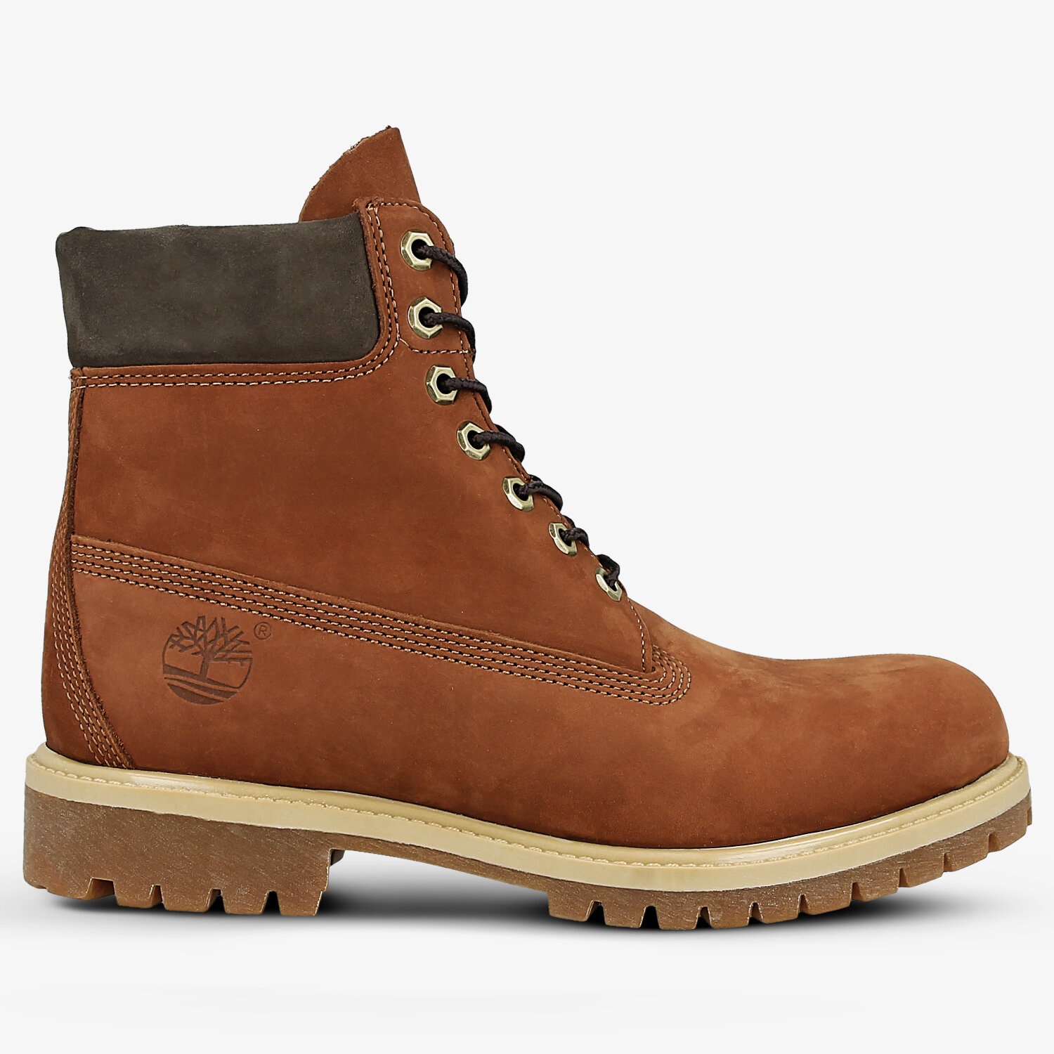 pánské kotníkové boty TIMBERLAND PREMIUM 6 INCH BOOT  A1LXU HNĚDÁ