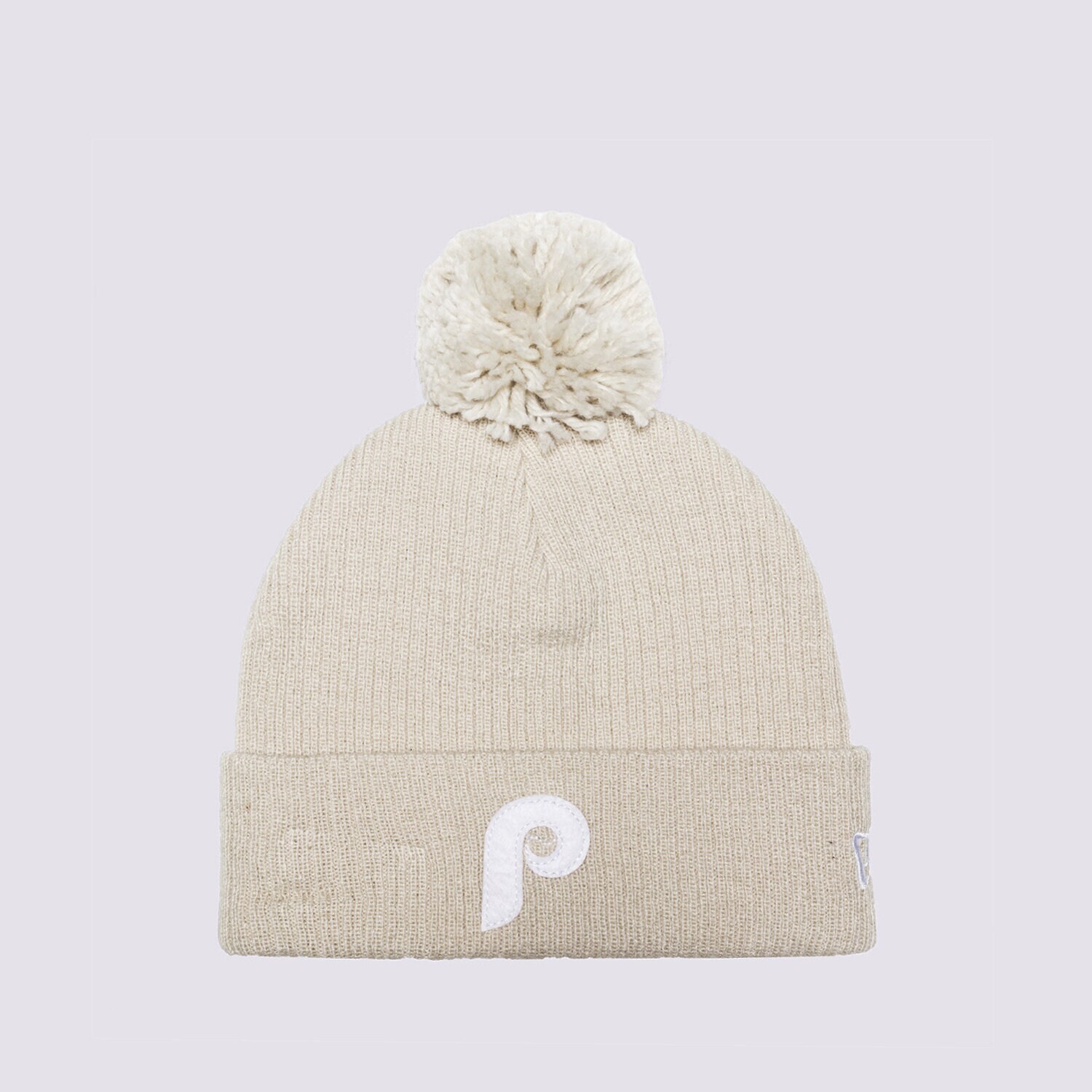 dětská čepice NEW ERA ČEPICE ZIMNÍ LIGHTWEIGHT FELT PHILLIES FELT PHI PHIL 80524598 BÉŽOVÁ