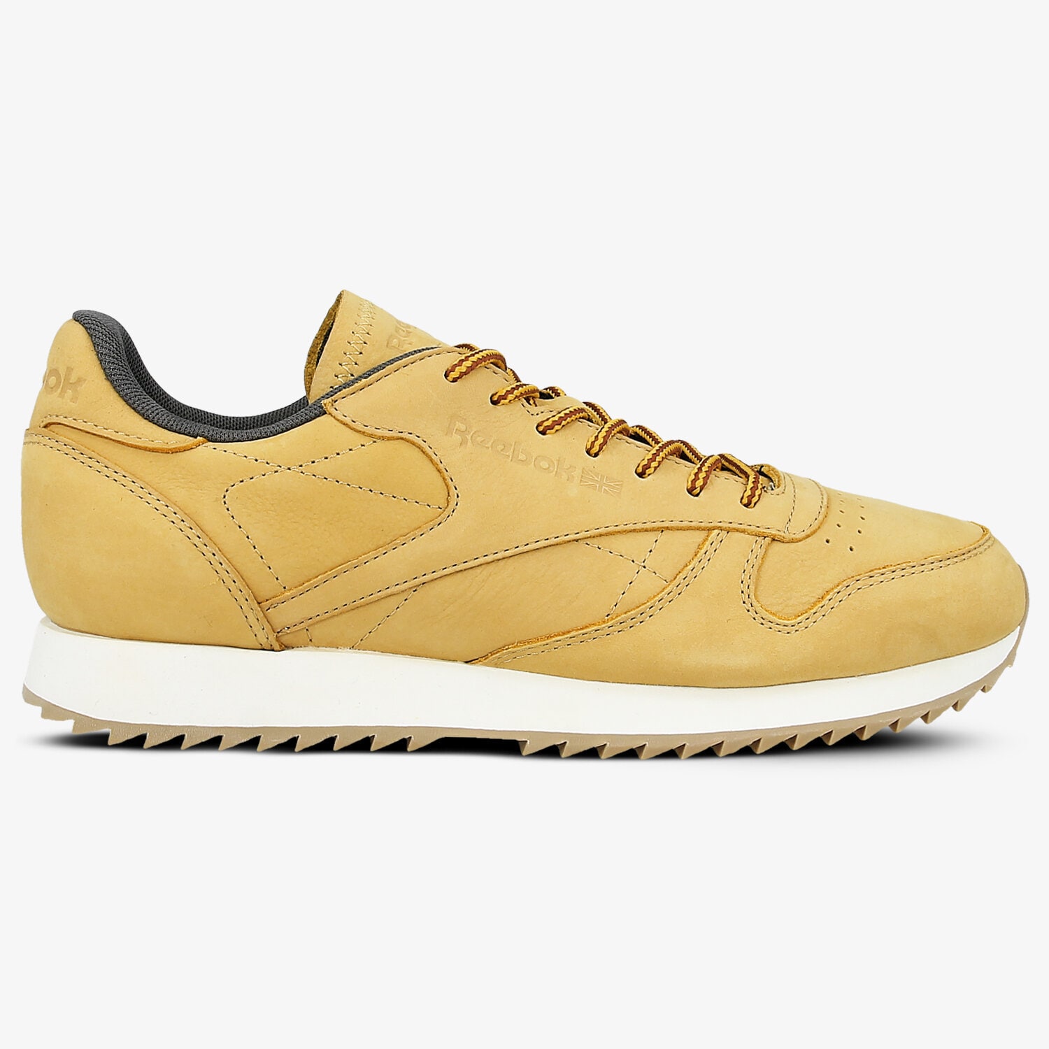 pánské tenisky REEBOK CL LEATHER RIPPLE WP BS5204 HNĚDÁ