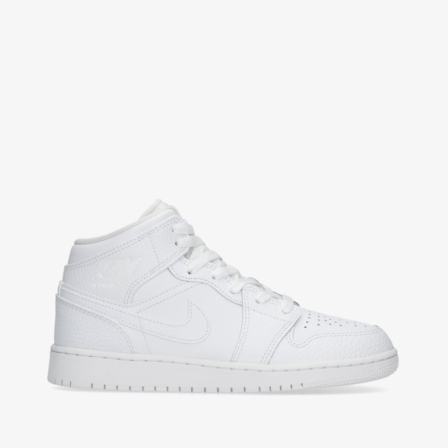 dětské tenisky AIR JORDAN 1 MID 554725-130 BÍLÁ