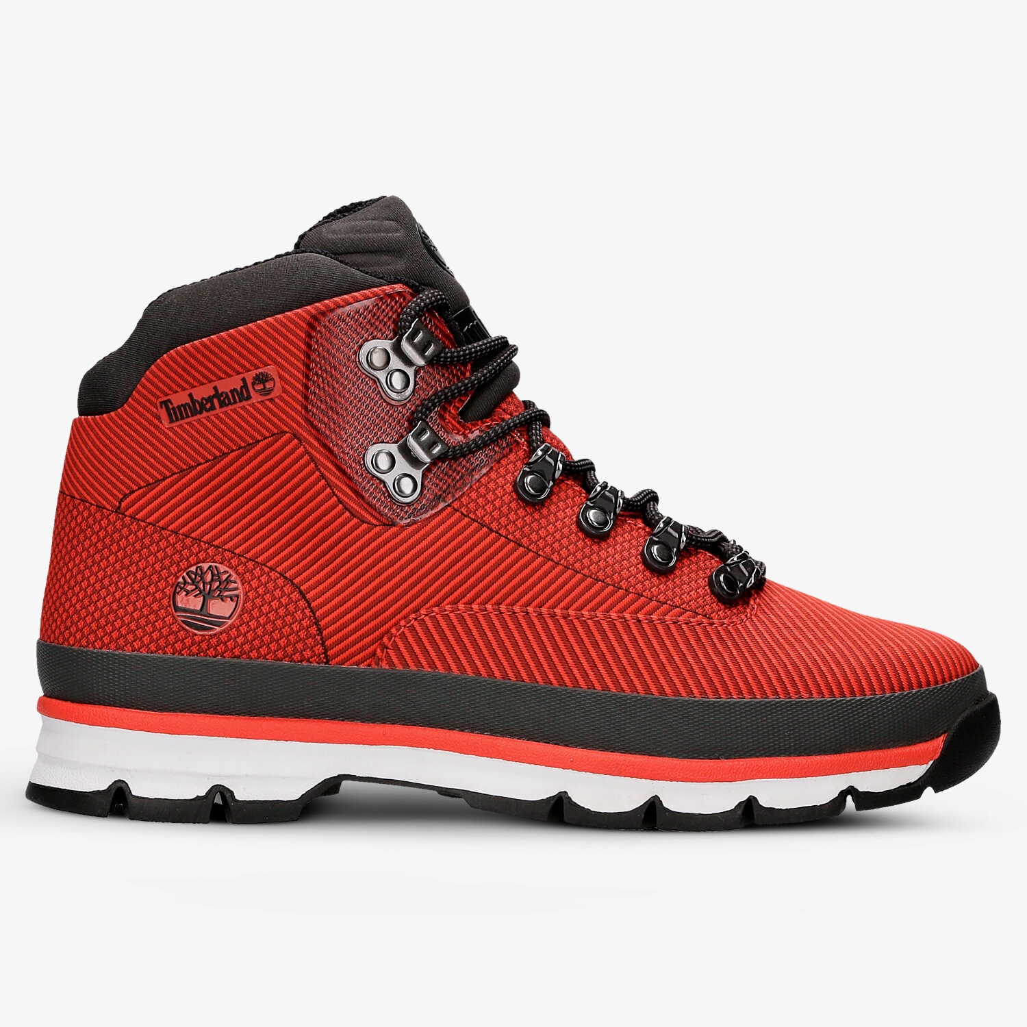 pánská outdoorová obuv TIMBERLAND EURO HIKER JACQUARD JACQUARD A1LO2 ČERVENÁ
