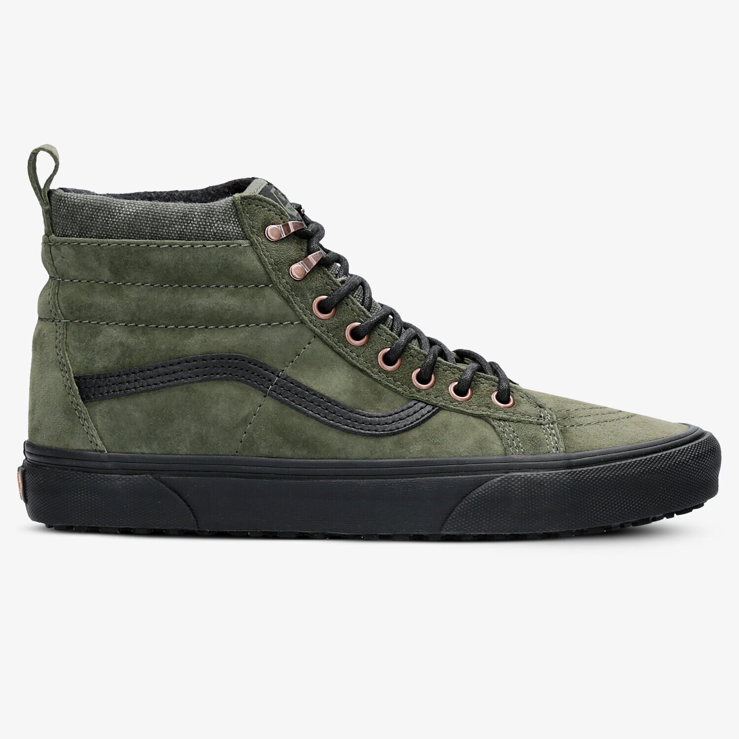 pánské skate boty (skateboardové) VANS UA SK8-HI MTE VA33TXOGYM ZELENÁ
