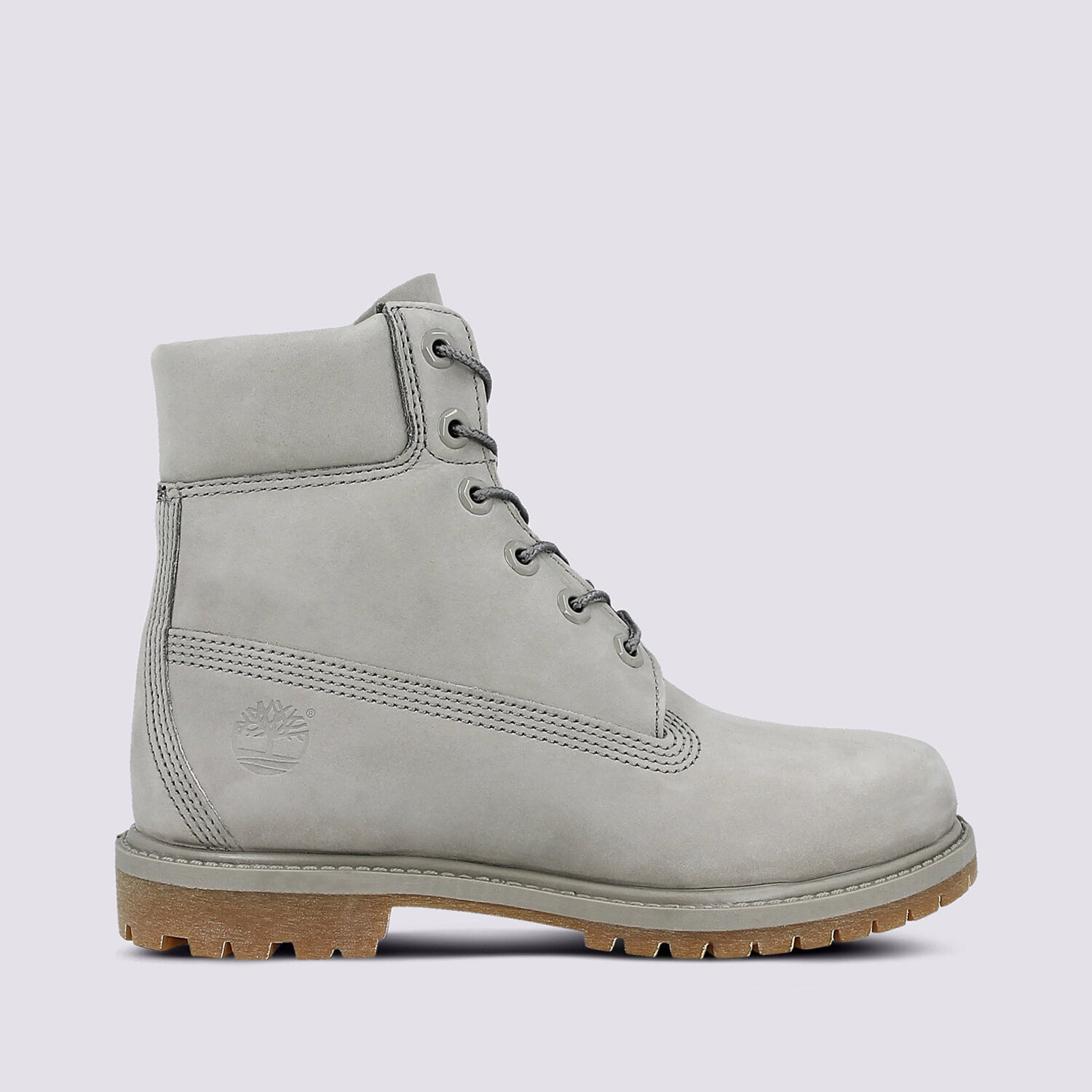 dámské kotníkové boty TIMBERLAND PREMIUM 6 INCH BOOT - W A1KLW ŠEDÁ