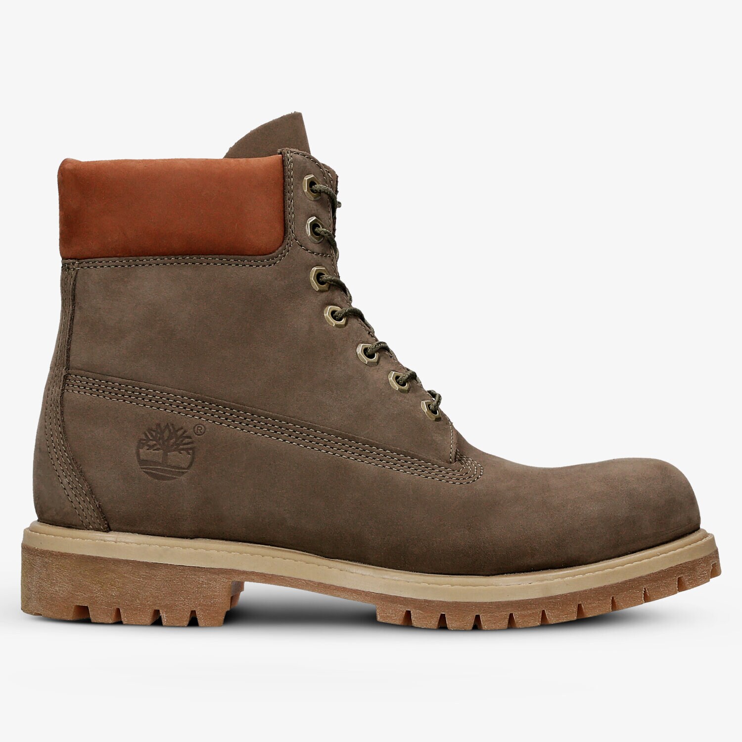 pánské kotníkové boty TIMBERLAND PREMIUM 6 INCH BOOT  A1LXJ HNĚDÁ