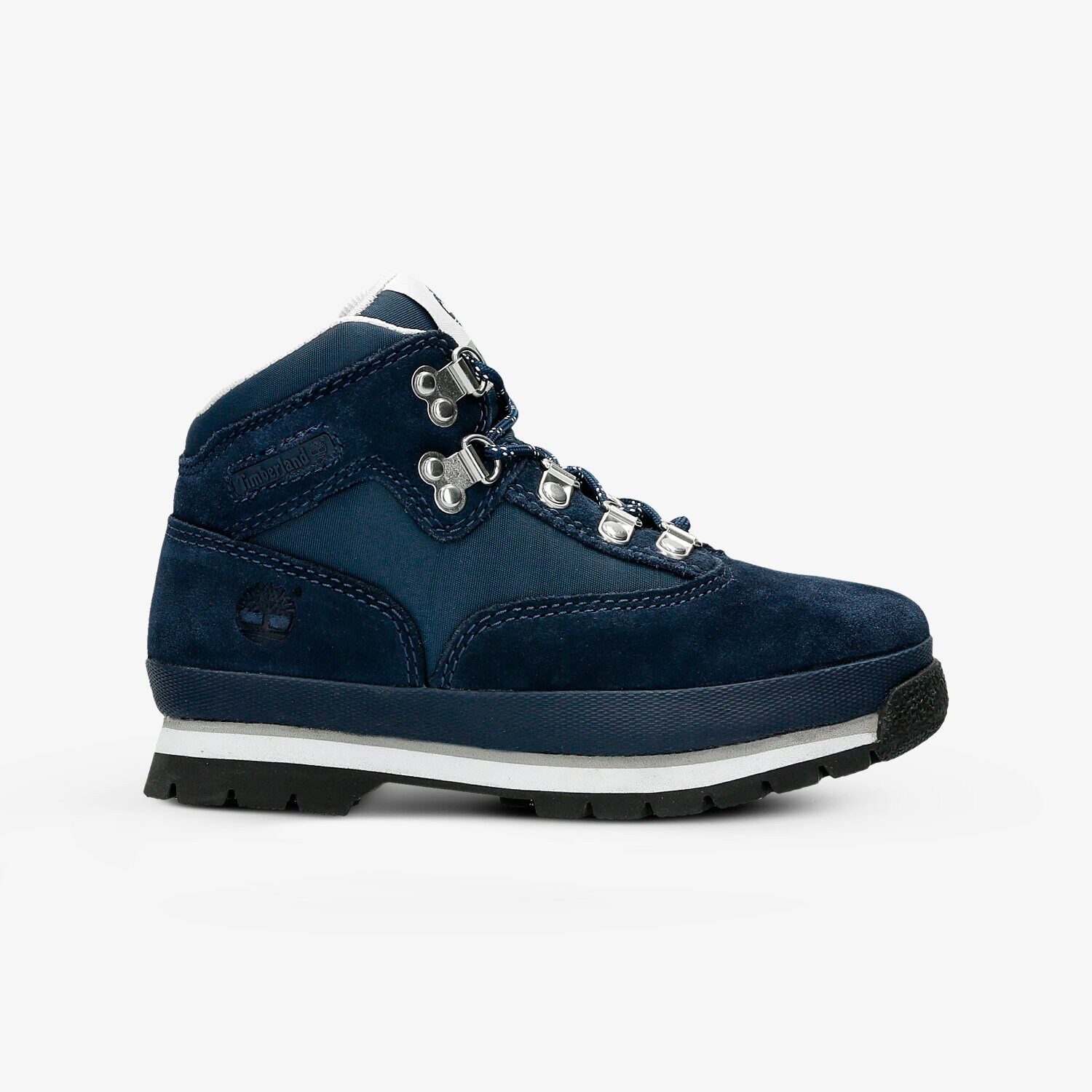 dětská outdoorová obuv TIMBERLAND EURO HIKER LTHR FABRIC A1I23 TMAVOMODRÁ