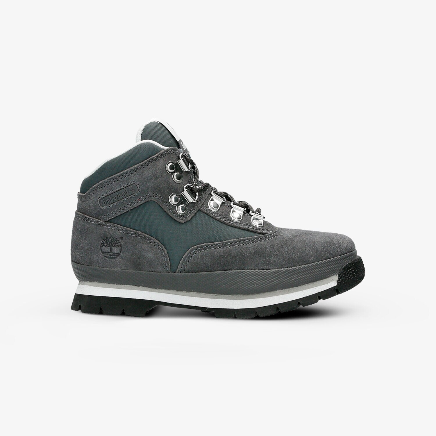 dětská outdoorová obuv TIMBERLAND EURO HIKER LTHR/FABRIC A1I31 ŠEDÁ