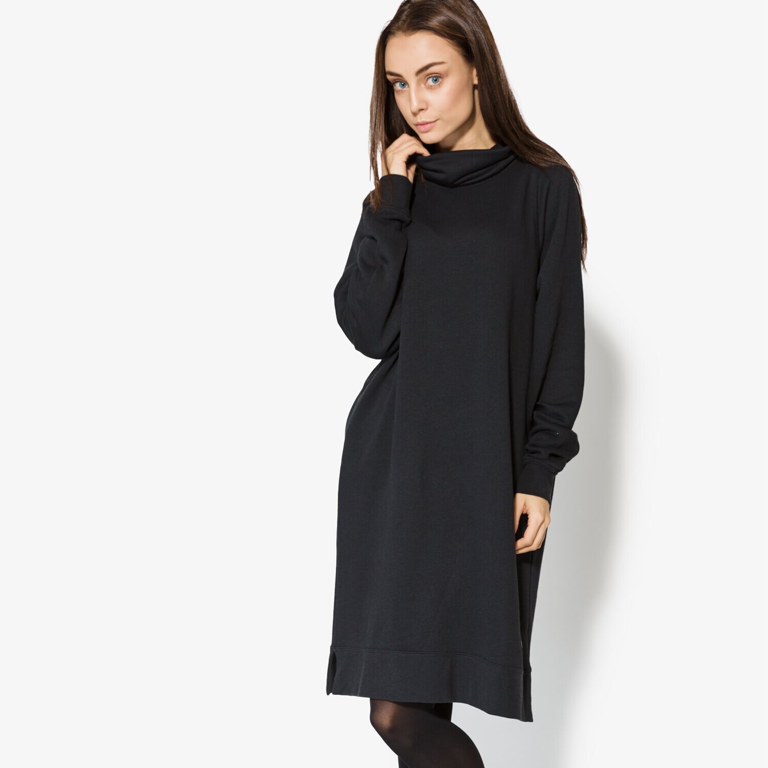 dámské šaty NIKE ŠATY W NSW MODERN DRSS 857384010 ČERNÁ