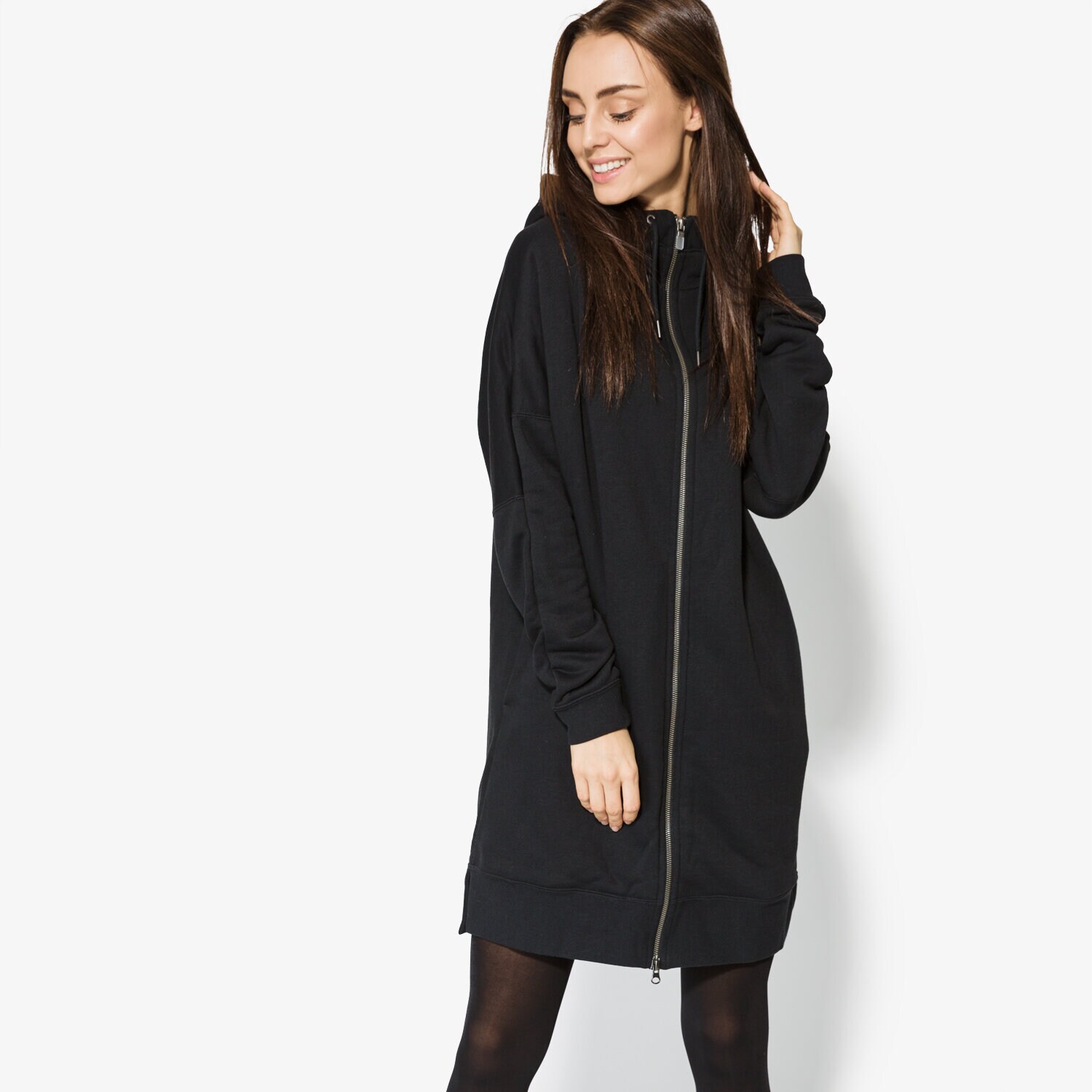 dámská mikina NIKE MIKINA W NSW MODERN HOODIE FZ 857382010 ČERNÁ