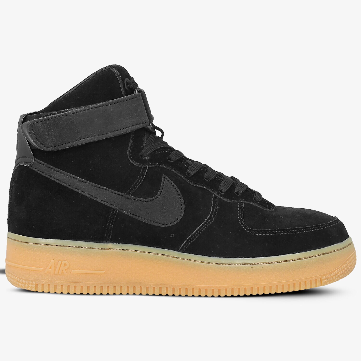 pánské tenisky NIKE AIR FORCE 1 HIGH '07 LV8 SUEDE AA1118-001 ČERNÁ