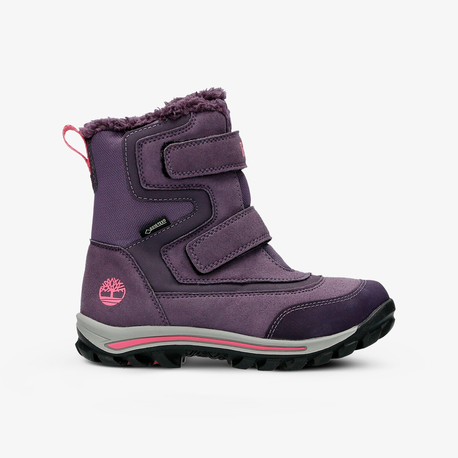 dětská outdoorová obuv TIMBERLAND CHILLBERG 2-STRAP GTX A1HWO FIALOVÁ