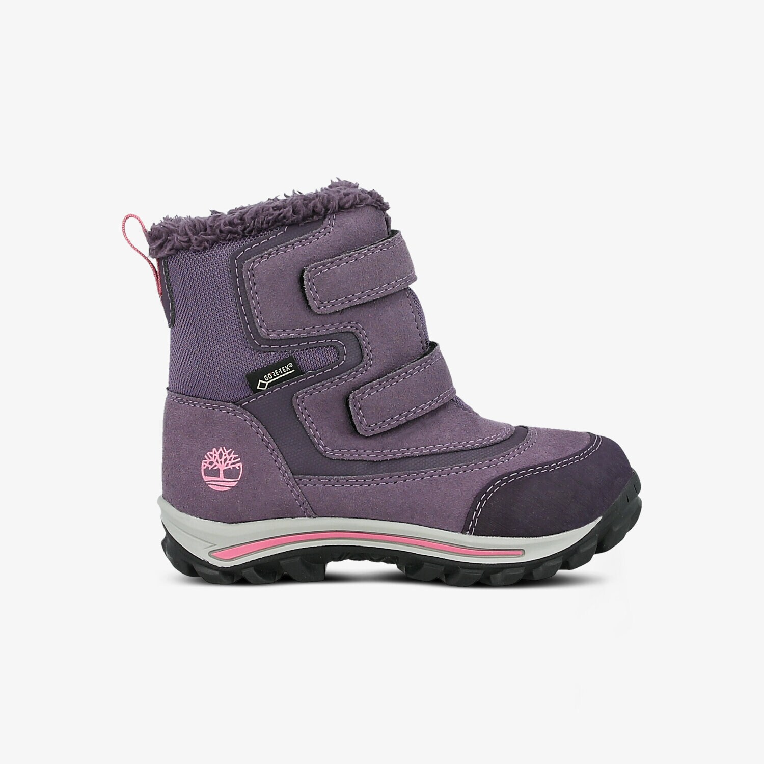 dětská outdoorová obuv TIMBERLAND CHILLBERG 2-STRAP GTX A1LF9 FIALOVÁ
