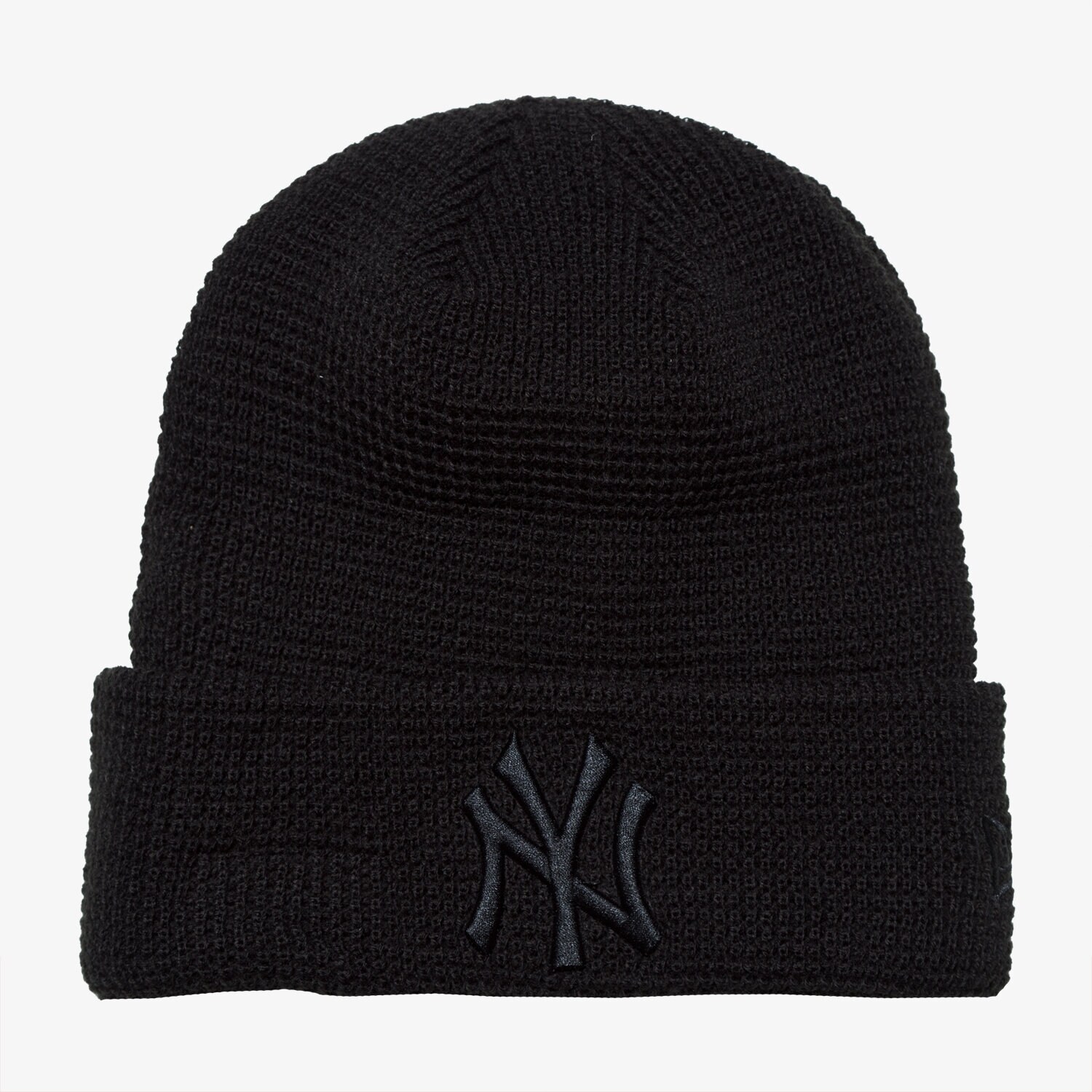 dětská čepice NEW ERA ČEPICE WAFFLE KNIT ESS NY YANKEES BLK 80524591 ČERNÁ