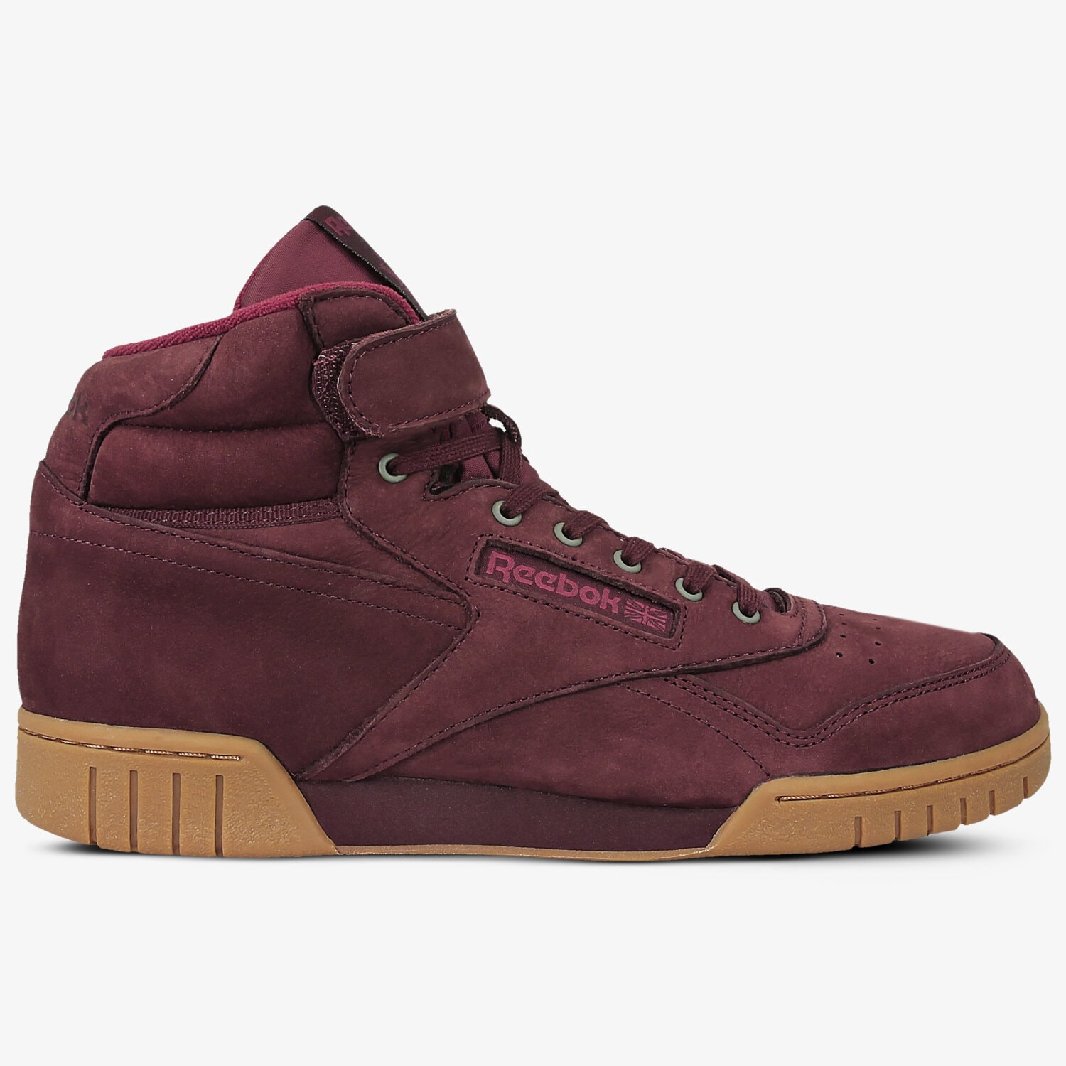 pánské tenisky REEBOK EX-O-FIT PLUS HI LG BS6188 BORDOVÁ