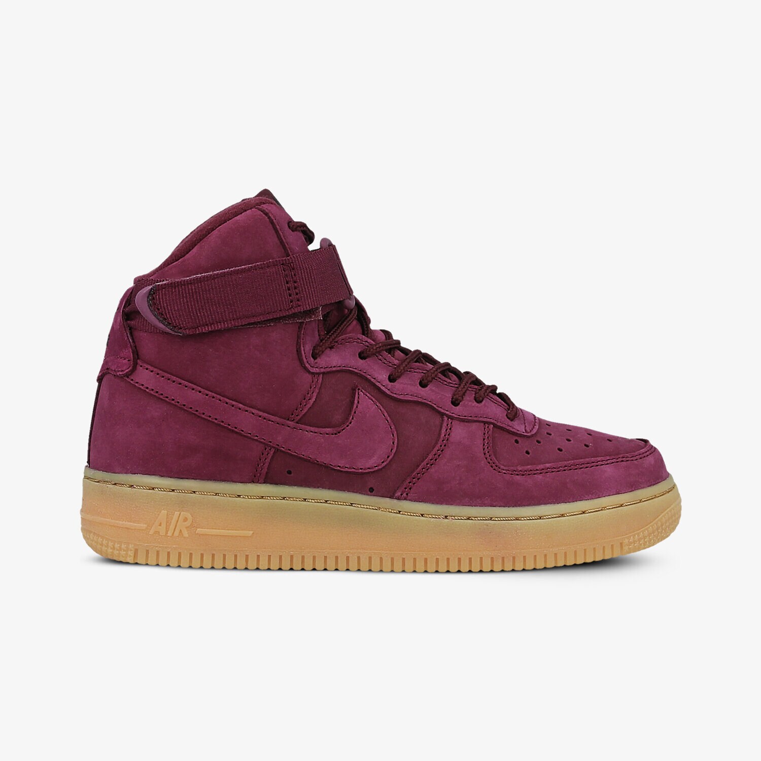 NIKE AIR FORCE 1 HIGH WB (GS) 922066-600 BORDOVÁ