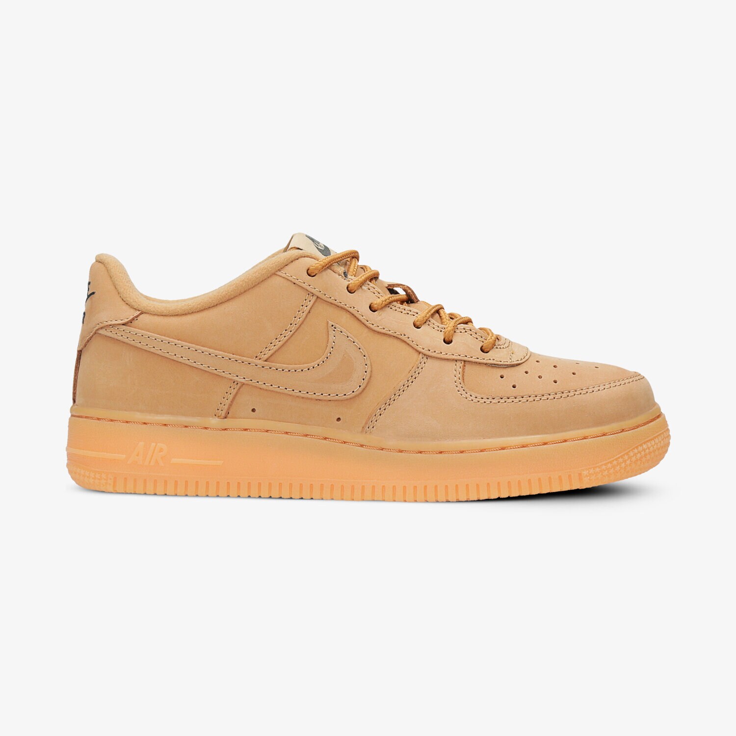 dětské tenisky NIKE AIR FORCE 1 WINTER PRM BG 943312-200 ŽLUTÁ
