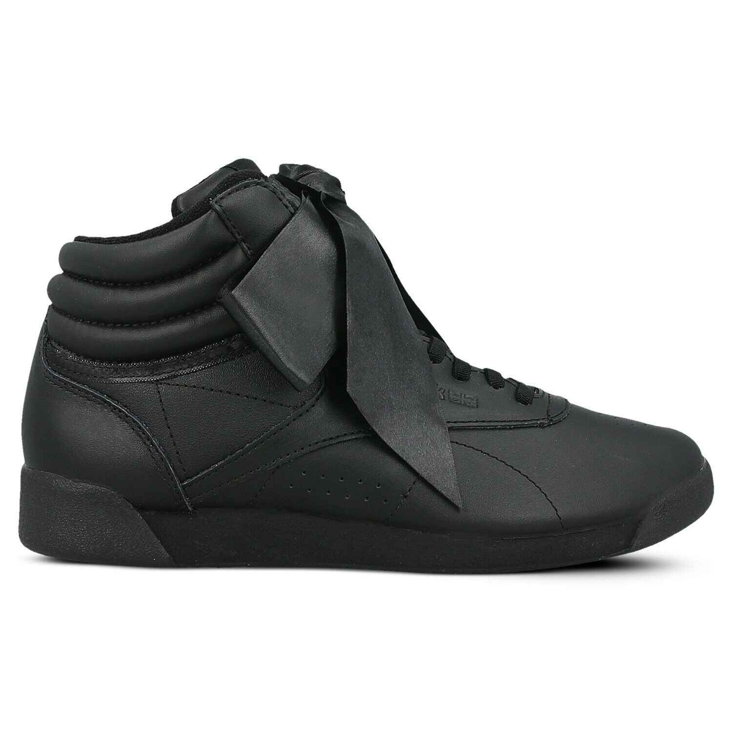 dámské tenisky REEBOK F S HI SATIN BOW BLACK SKULL GREY CM8904 ČERNÁ