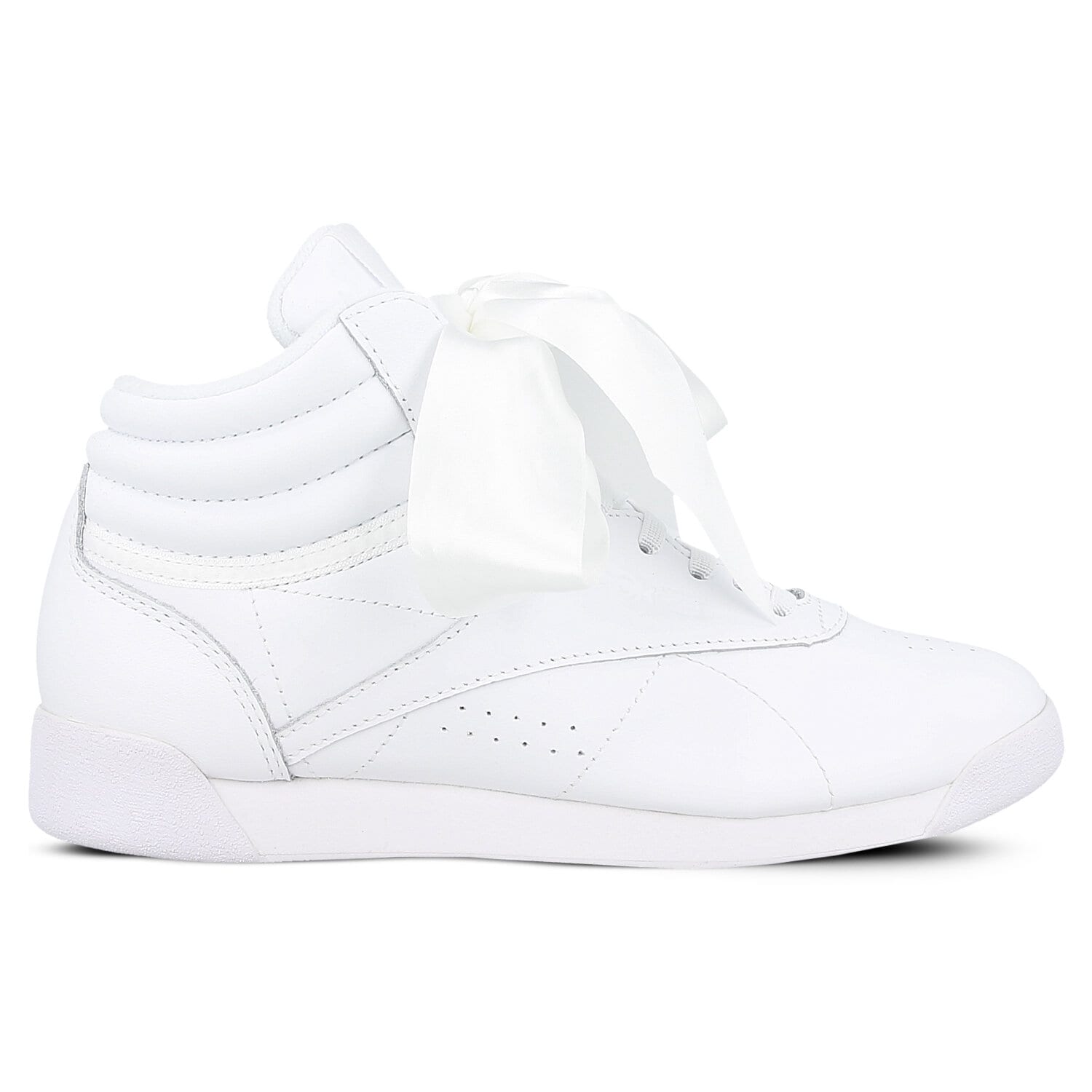 dámské tenisky REEBOK F S HI SATIN BOW WHITE SKULL GREY CM8903 BÍLÁ