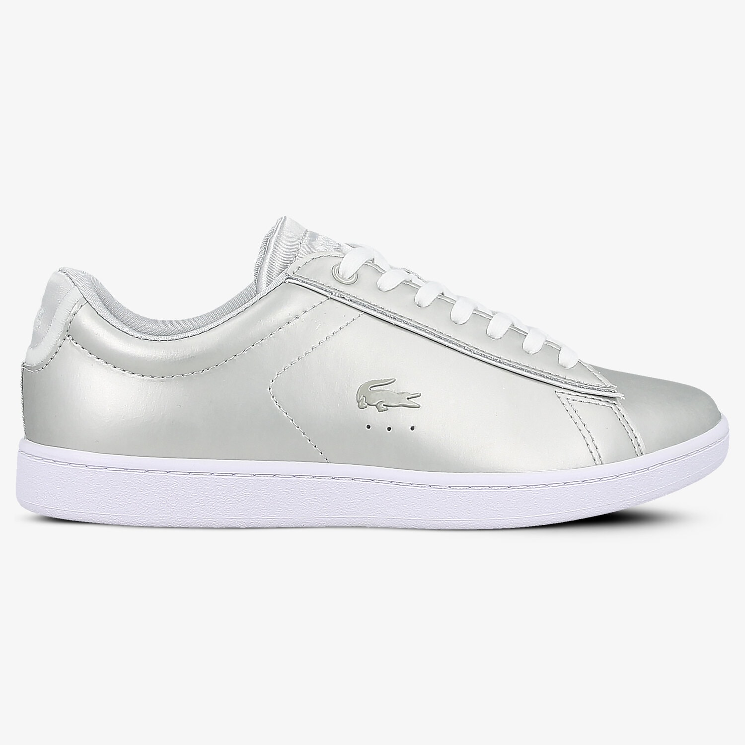 dámské tenisky LACOSTE CARNABY EVO 118 1 735SPW00062Q5 STŘÍBRNÁ