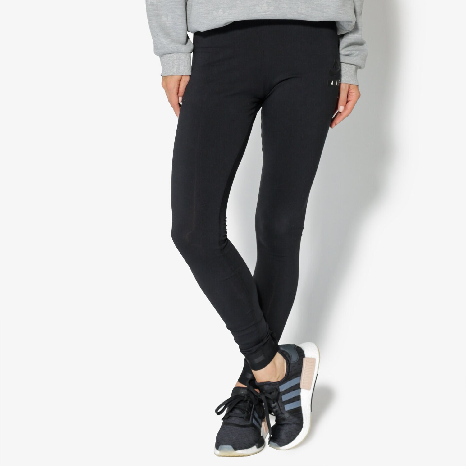 dámské kalhoty NIKE LEGGINGS W NSW LGGNG HW AIR 893060-010 ČERNÁ