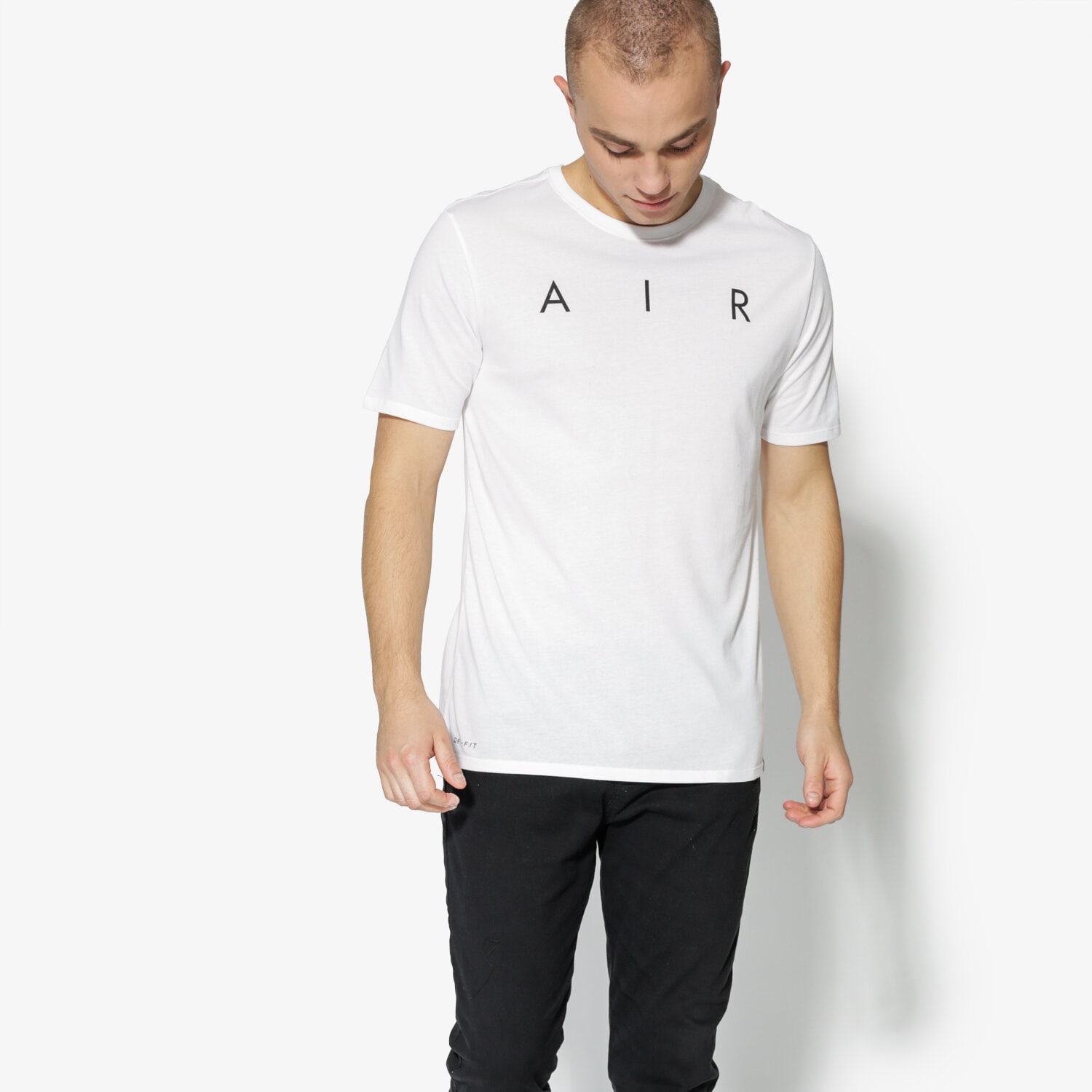 pánské tričko JORDAN NIKE TRIČKO SS RISE BASKETBALL PHOTO TEE 895175-100 BÍLÁ