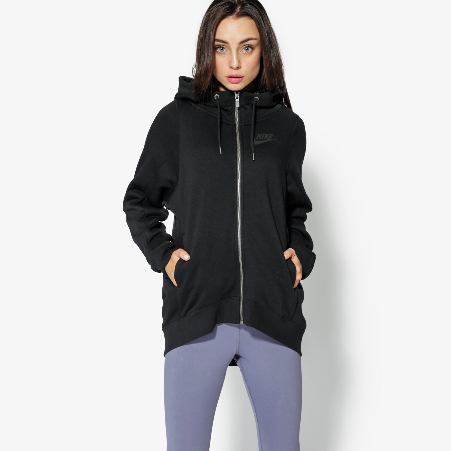 dámská mikina NIKE MIKINA W NSW MODERN CAPE 885595-010 ČERNÁ