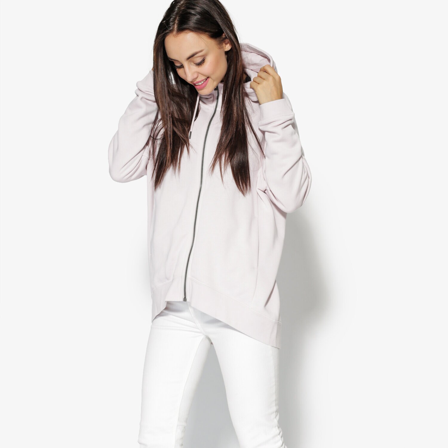 dámská mikina NIKE MIKINA W NSW MODERN CAPE 885595-699 RŮŽOVÁ
